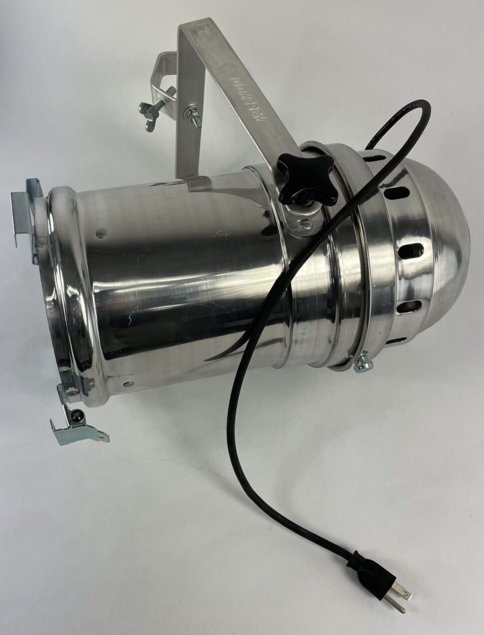 Odyssey LSPAR16 High Polish Aluminum Light Fixture with Mounting Clamp - LOOK