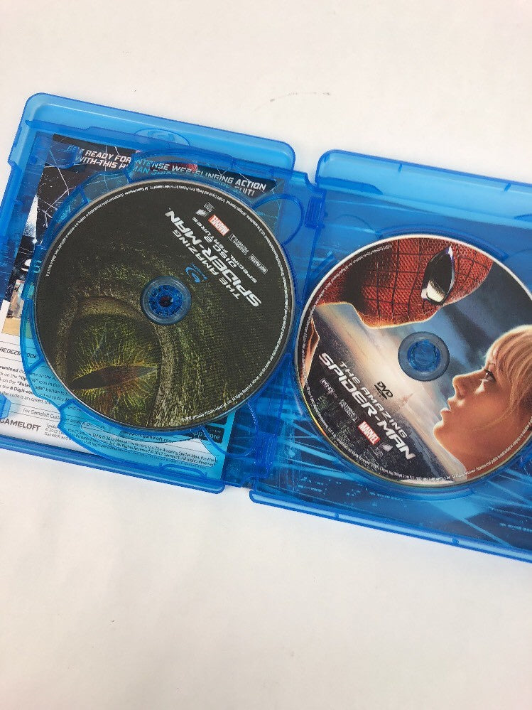 Fast Free Shipping The Amazing Spider-Man (Blu-ray/DVD, 2012, 3-Disc Set)
