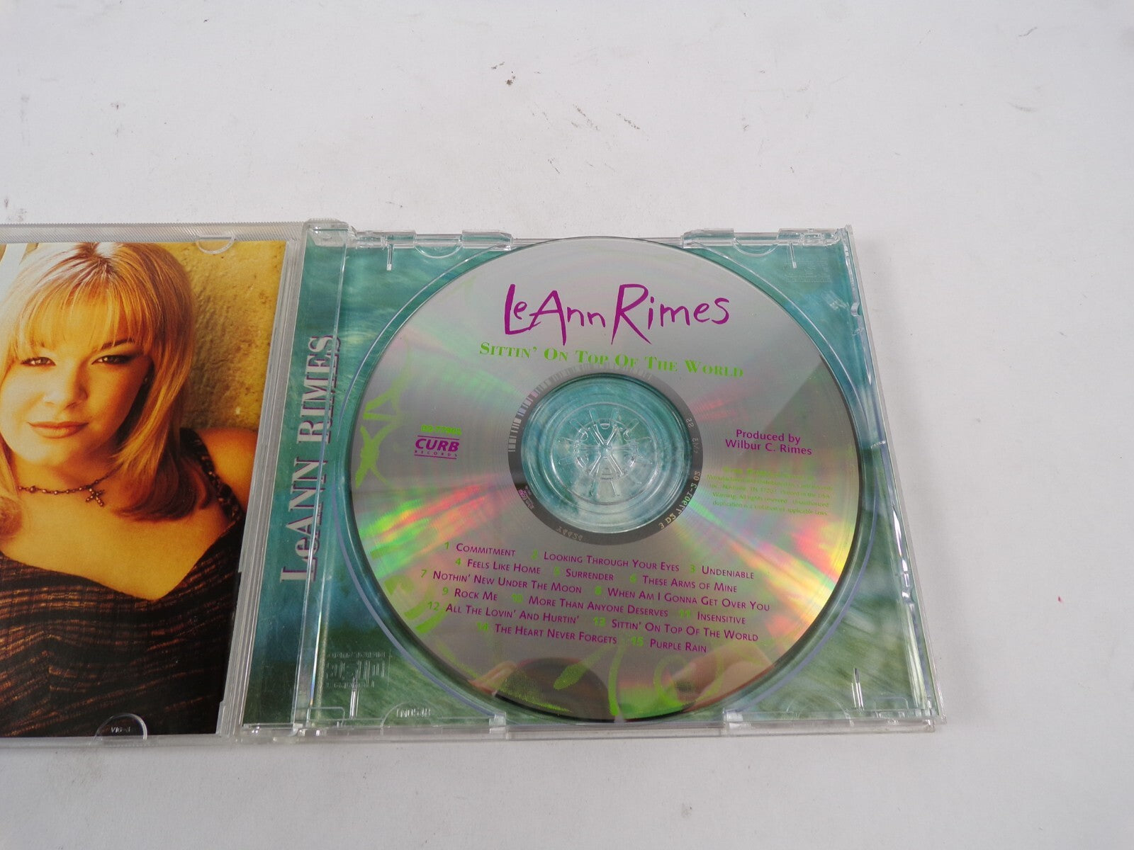 Leann Rimes Sittin' On Top Of THe World Commitment Looking Through YOur CD#16