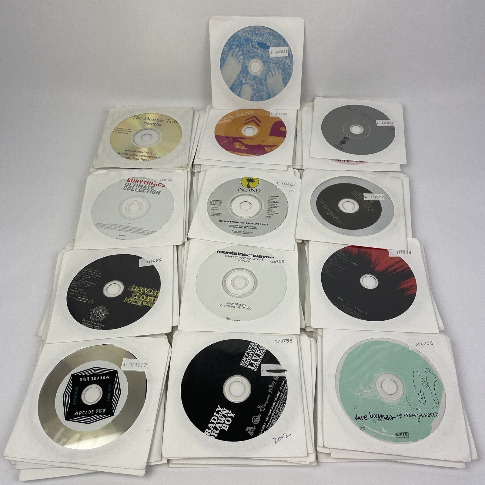 Huge Audiophile Digital Audio CD Lot - Assorted Bands Discs Only in Sleeves VGC