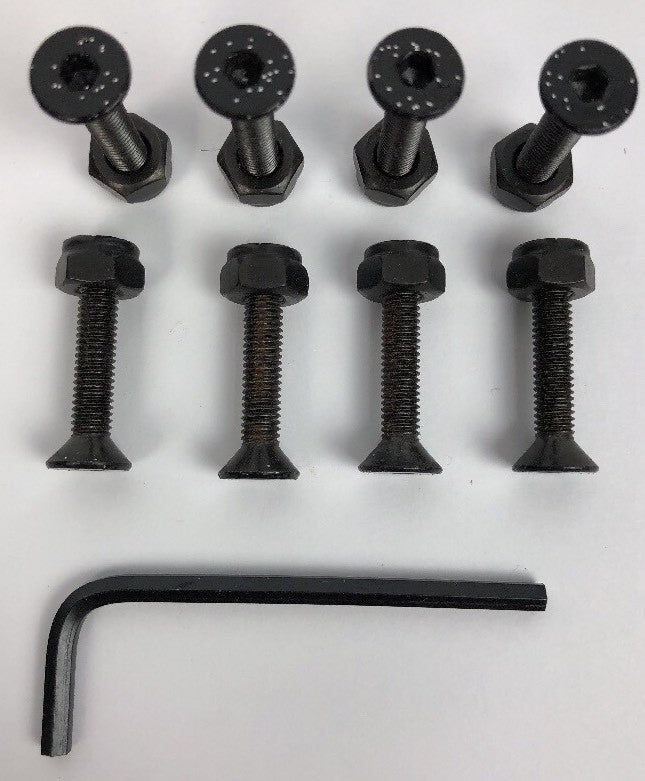 7/8" Skateboard Hardware By Grind King Grindking OEM Allen Head Glitter Top