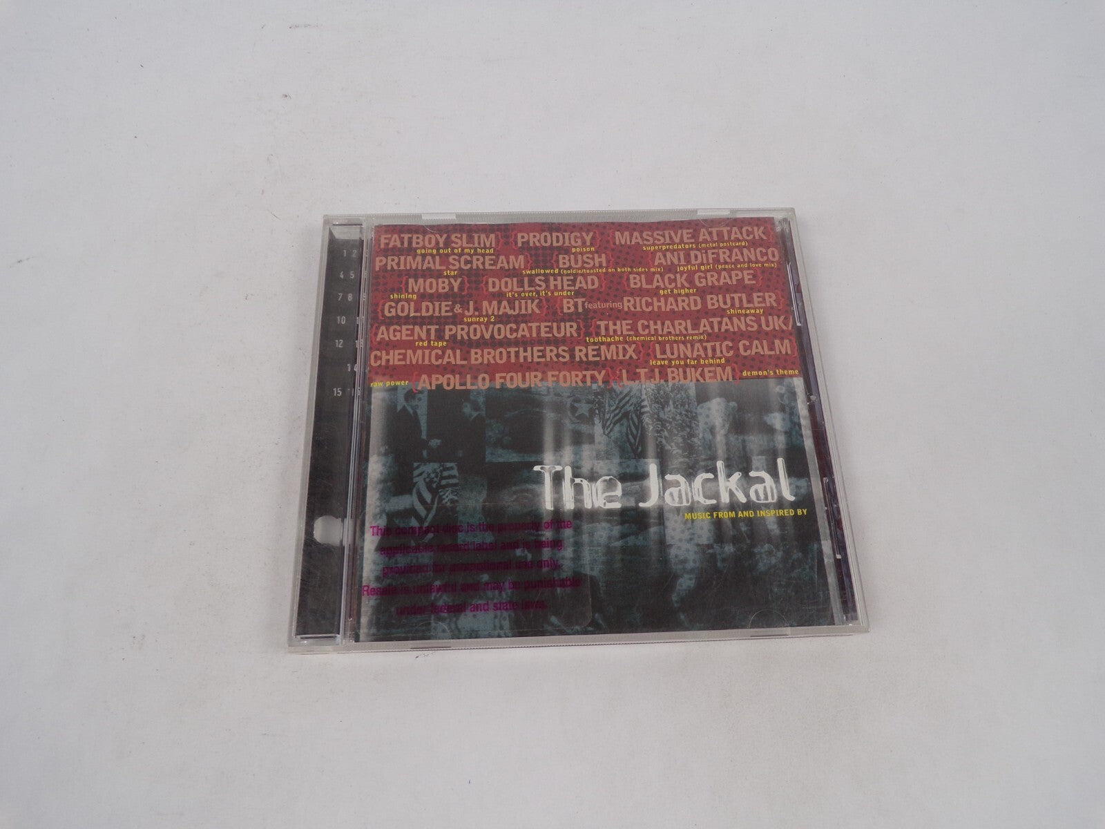 The Jackal Music From And Inspired By Fatboy Slim Prodigy Massive Attack CD#70