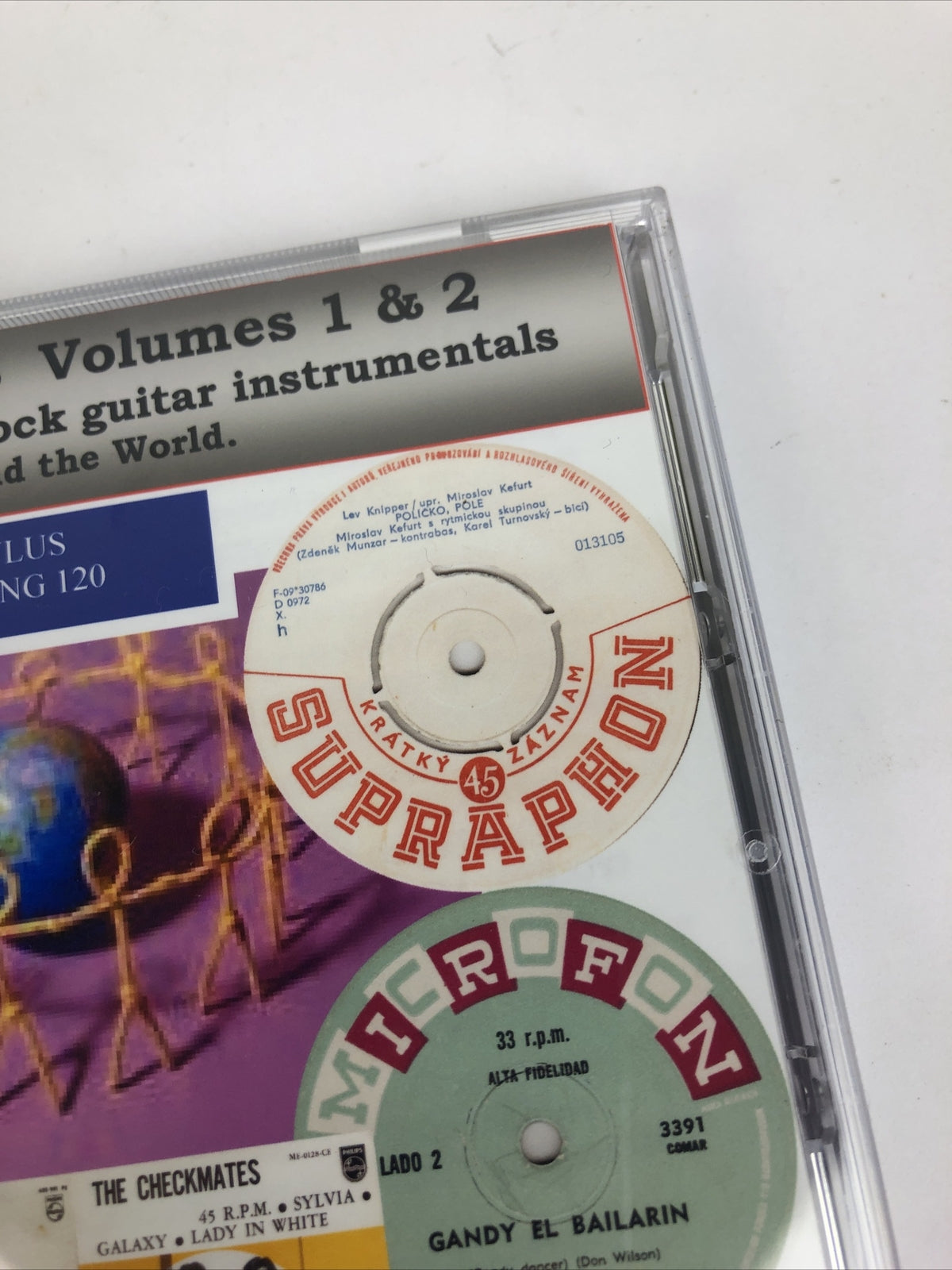 1960's Long Forgotten Rock Guitar Instrumentals from Around the World 2 x CD #5