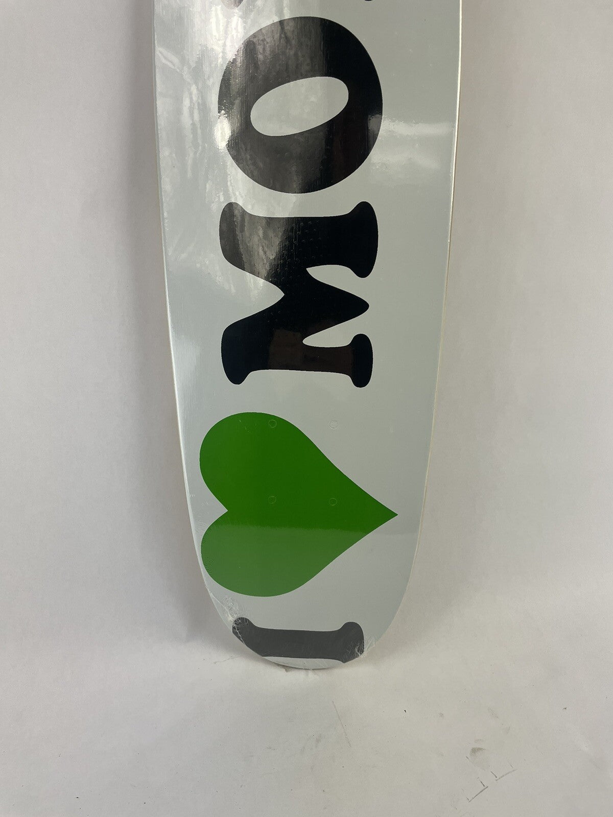 I Love Money old school cruiser skateboard deck 7 x 29 inches made from 6-ply maple with graphic artwork.