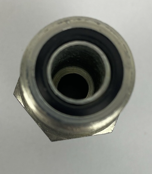 1 x OEM PARKER 3/4" Male to 1/2" Male O-Ring Face Seal (ORFS) Hydraulic Fitting