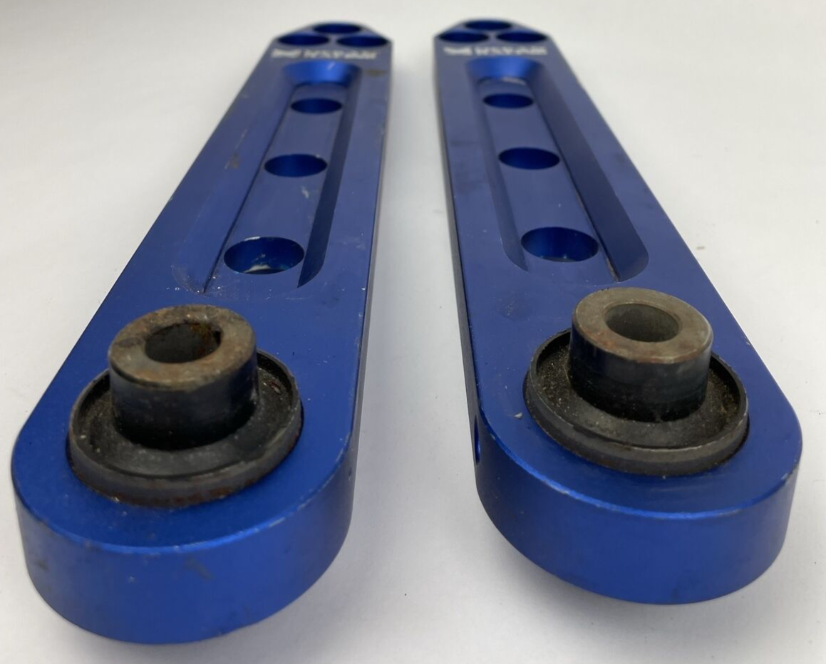 Megan Racing rear control arm bar blue