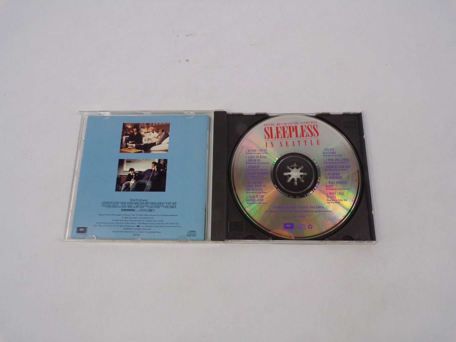 Sleepless In Seaattle Original Motion Picture Soundtrack As Time Goes By CD#67