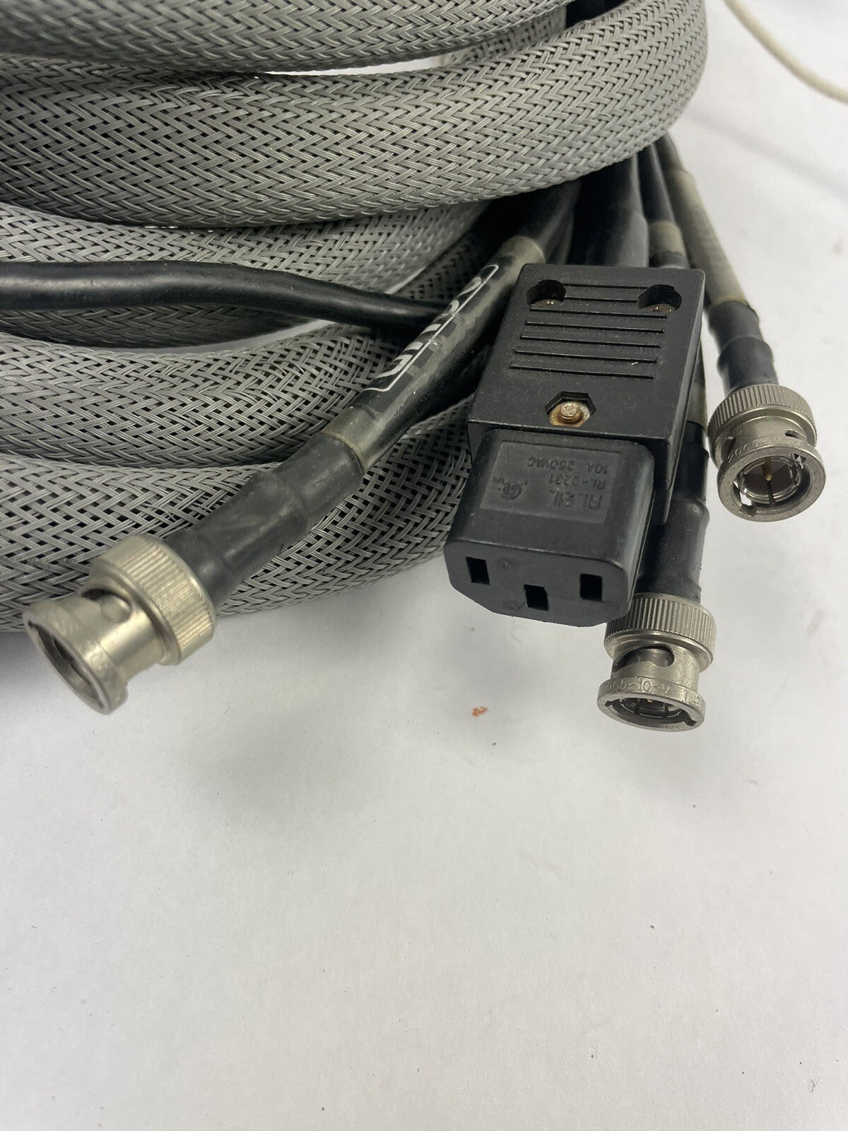 Breakout box Audio Snake 4 inputs Neutrik powerCON 20A EtherCon RJ45 BNC chassis