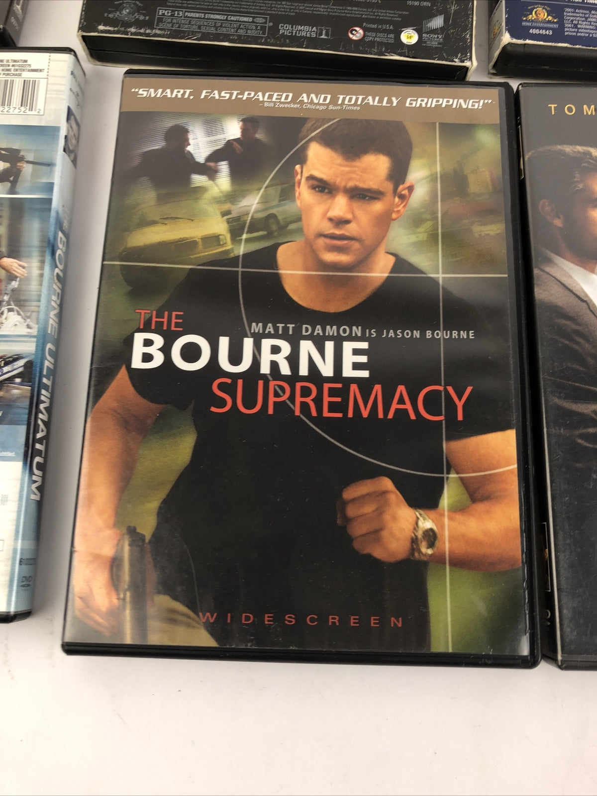 Action DVD Lot Of 6: The Bourne Supremacy, Collateral, 007, Tears of the Sun