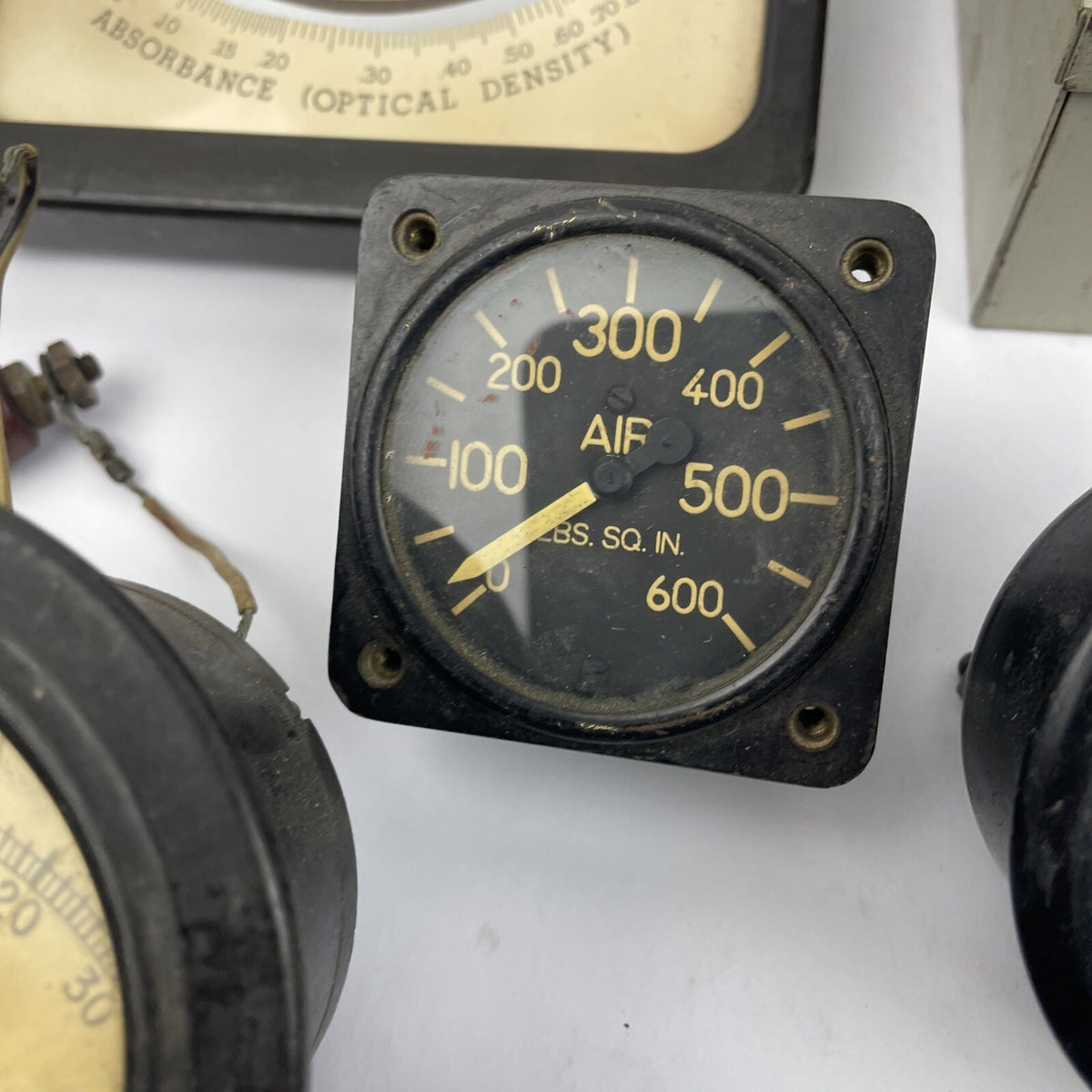 Vintage Lot Regulators and Gauges Meters Steampunk Industrial Simpson Motorola