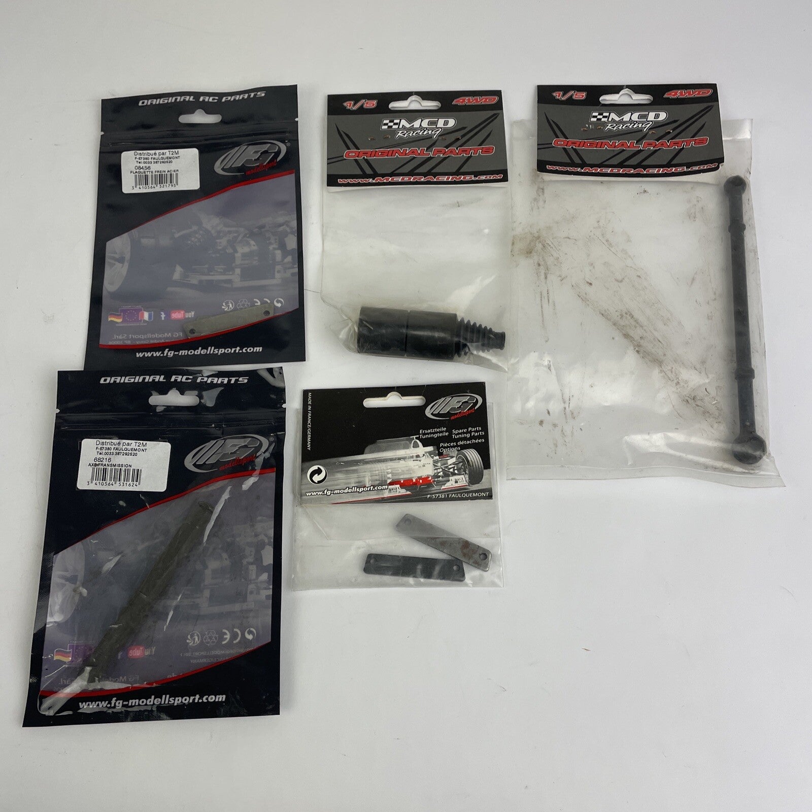 MCD Racing & FG Model Sport RC Parts Lot - LOOK