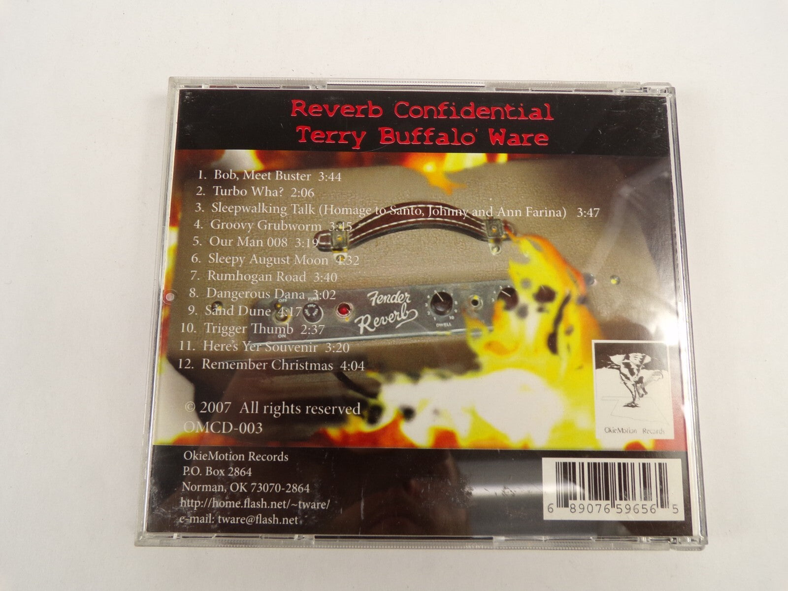 Reverb Confidential Terry Buffalo Ware Our Man Turbo Wha? Sand Dune CD#50