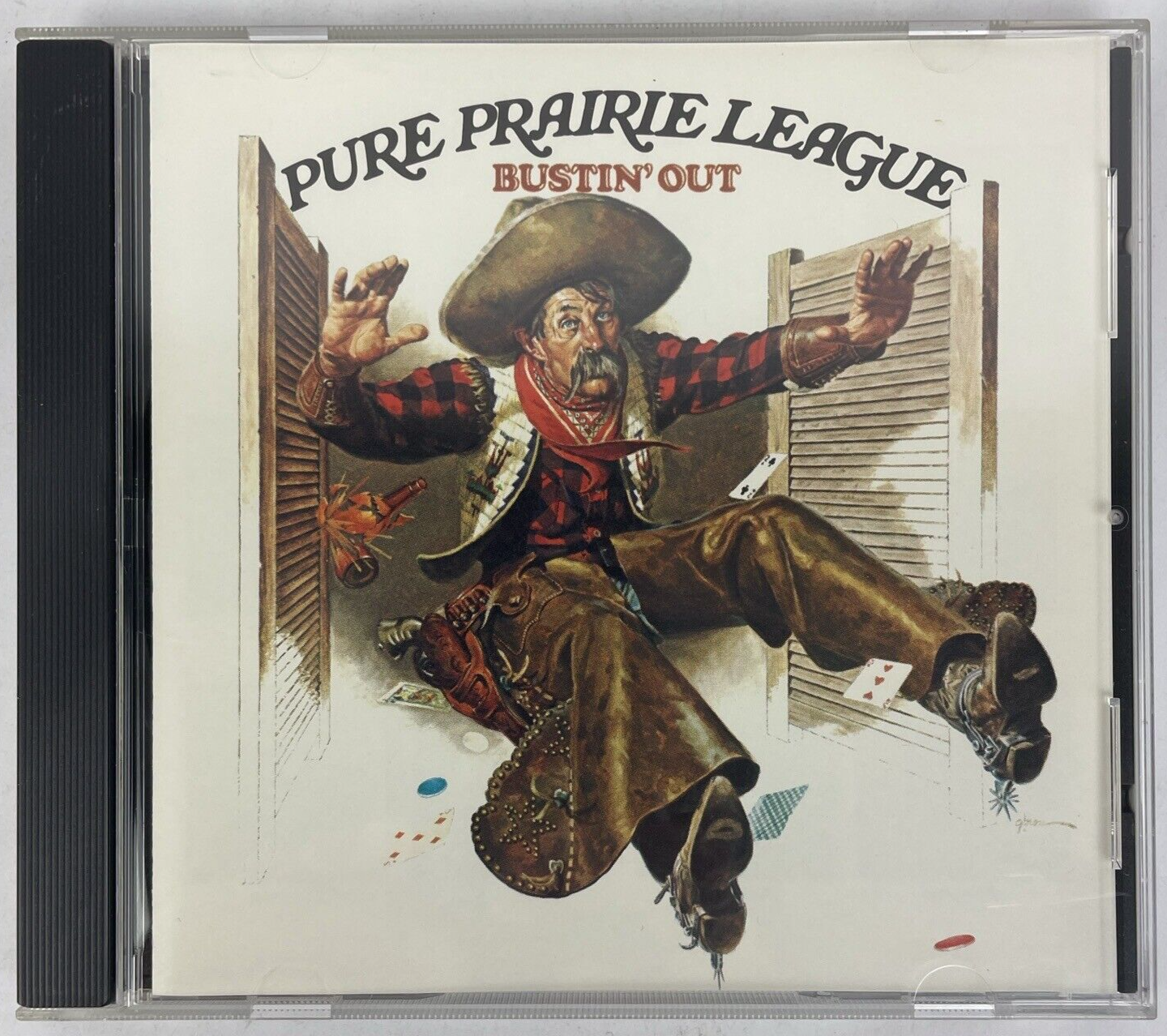 Pure Prairie League – " Bustin' Out " Digital Audio ( CD, RCA BMG ,1990 ) - VGC
