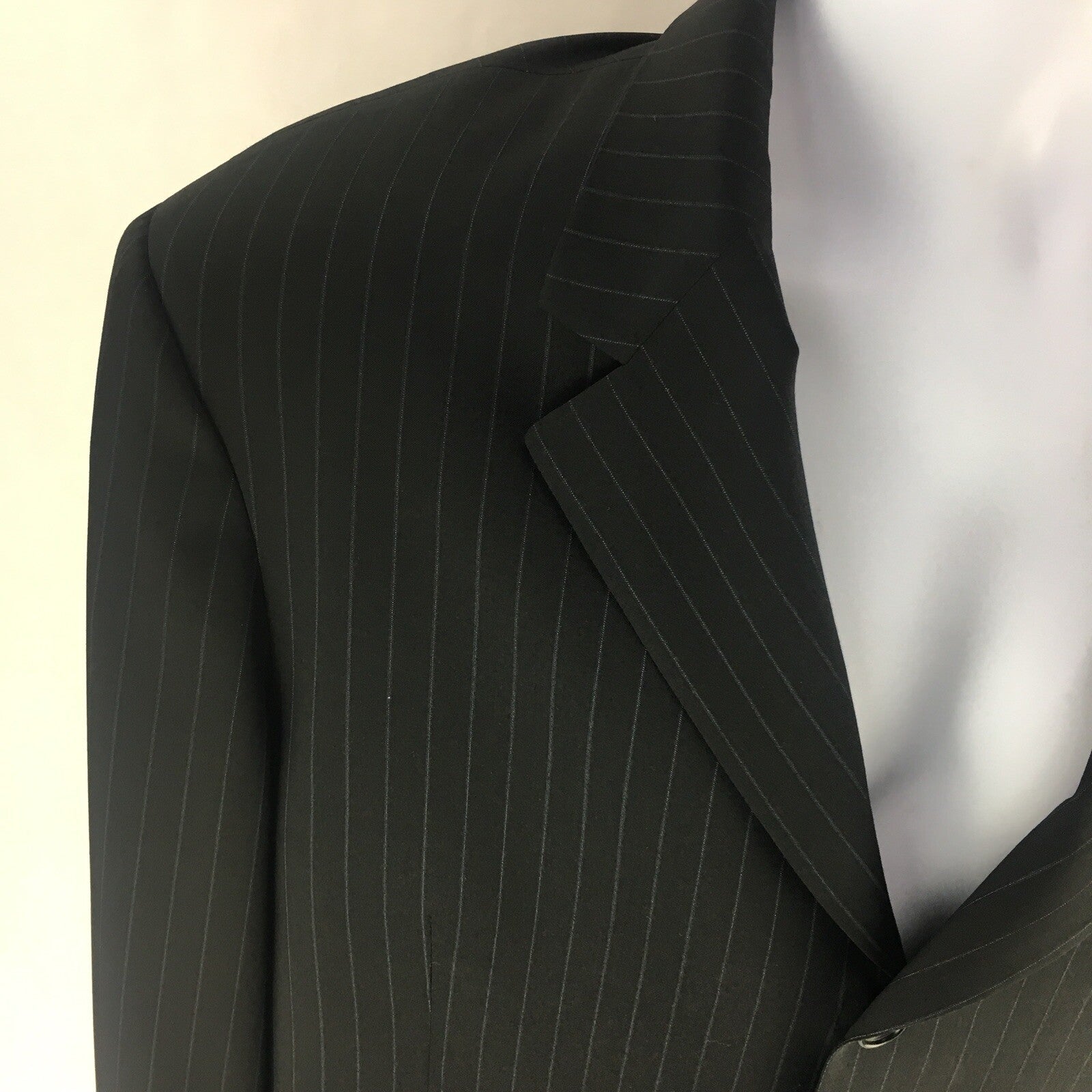 Cerruti 1881 - 2 Piece Suit - with Trousers - Wool Black 54 IT XL