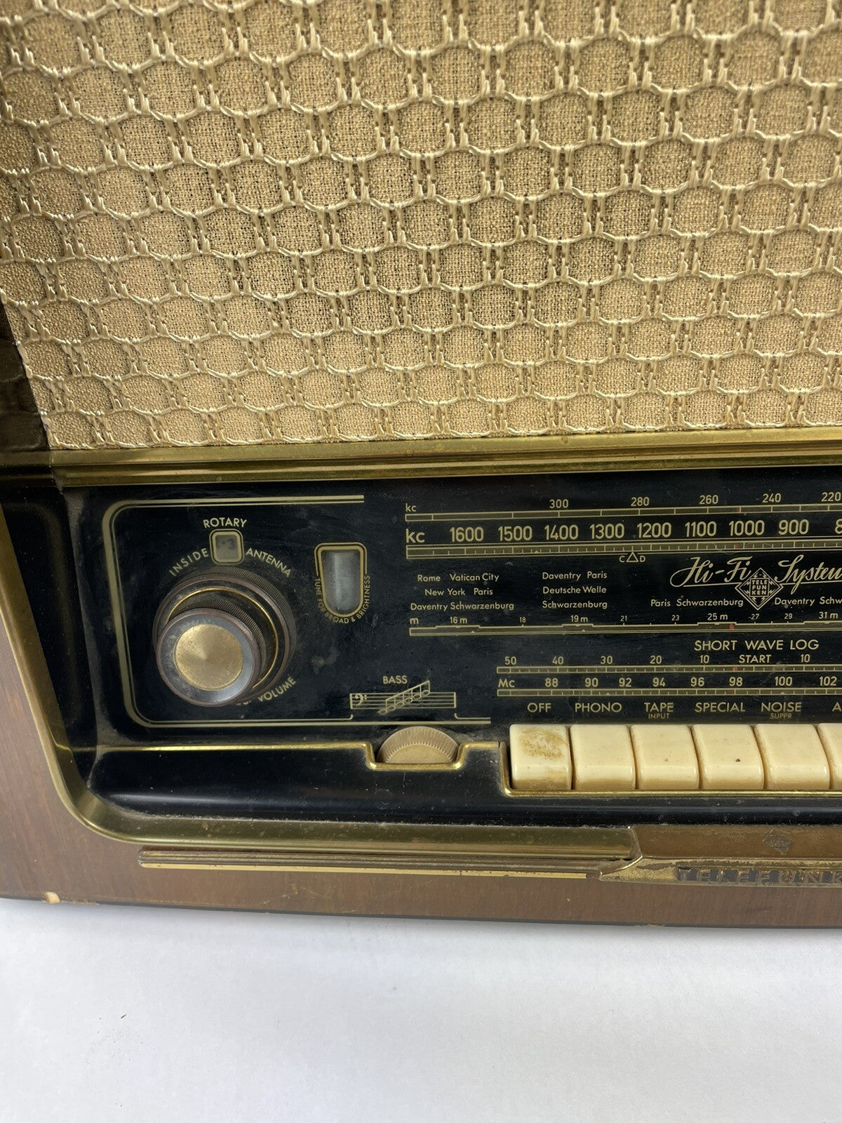 Telefunken Opus 6 HiFi Radio System Licensed by Armstrong Amplifier West Germany