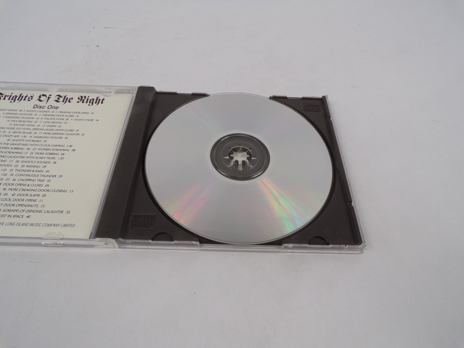 Frights Of The Night Sound FX Including: Ghostly Sounds Demonic Laughter CD#68