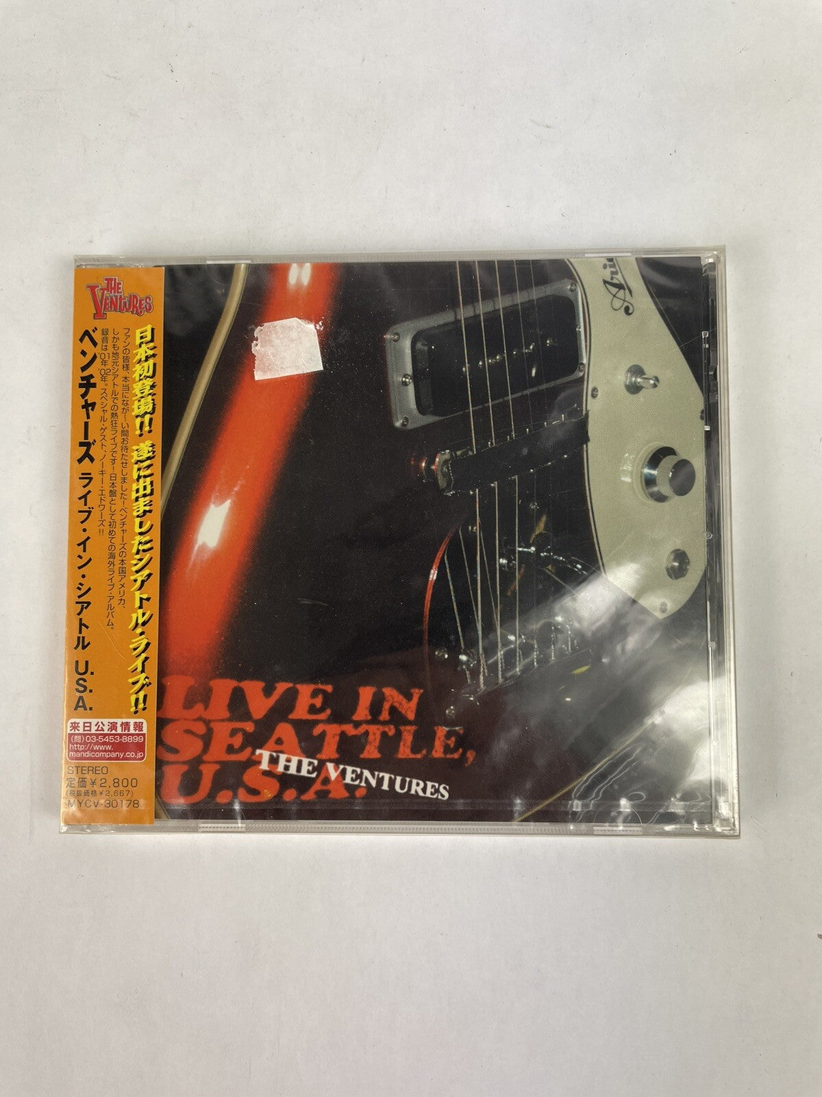 The Ventures Live In Seattle CD (2002) Japanese Import #4