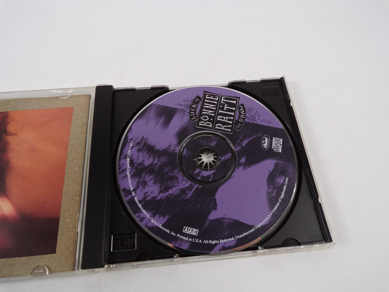 Luck Of Bonnie Raitt the Draw No Business Not The Only One All At Once CD#47