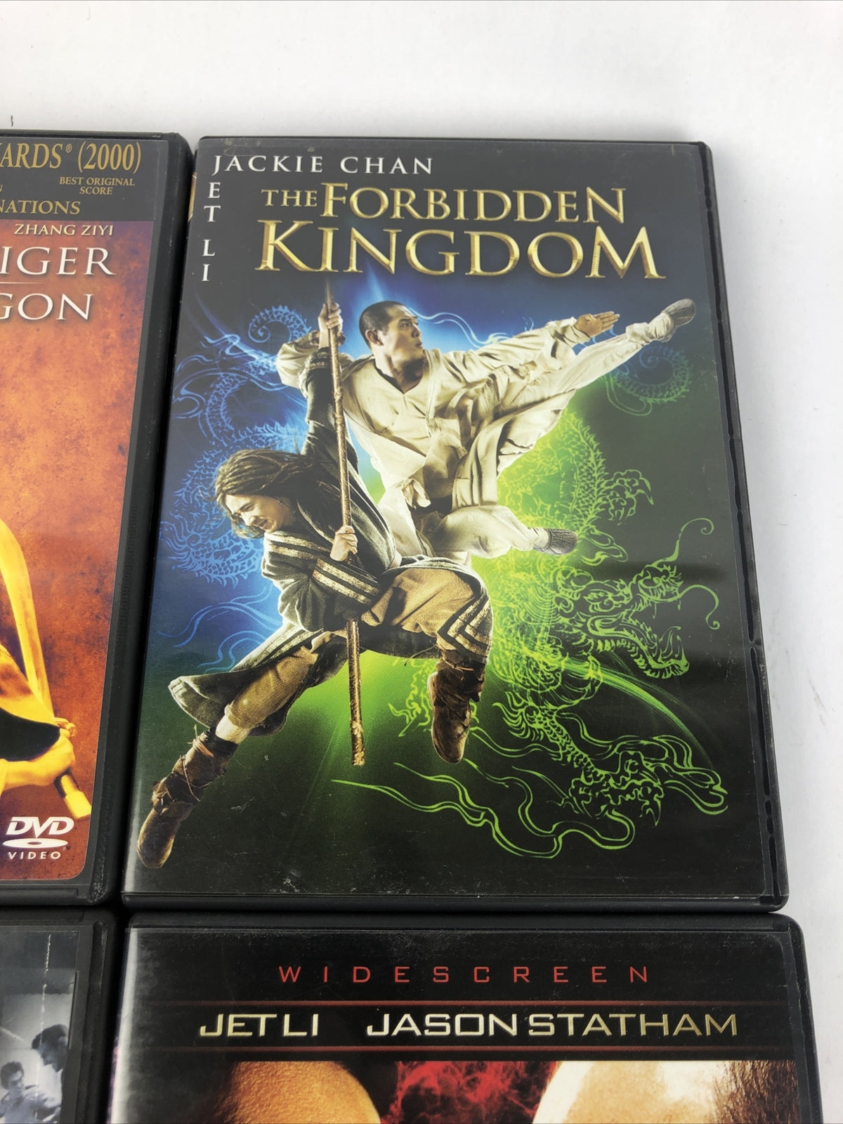 6 KUNG FU / MARTIAL ARTS MOVIE DVD LOT - Chow Yun-Fat Jackie Chan JET LI - Mint
