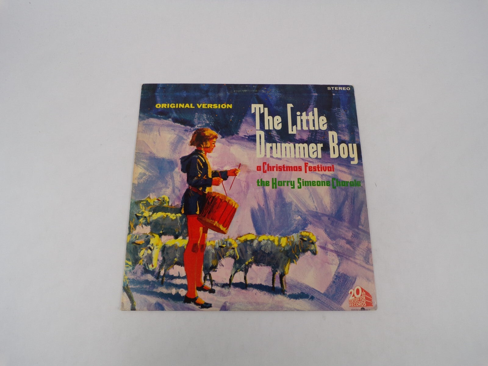 The Little Drummer Boy A Christmas Festival The Harry Simeone ChoaleVinyl Record