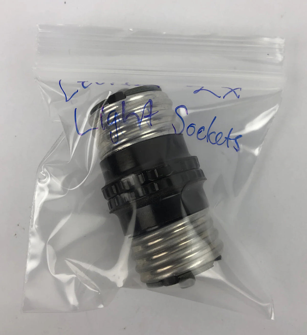 2 x Outlet to Medium Base Light Socket Adapter Brown 125V 660W LEVITON LOOK