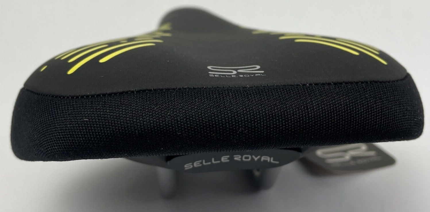 NWT Selle Royal RoyalGel Ergonomic Bike Seat 10" x 6" Black