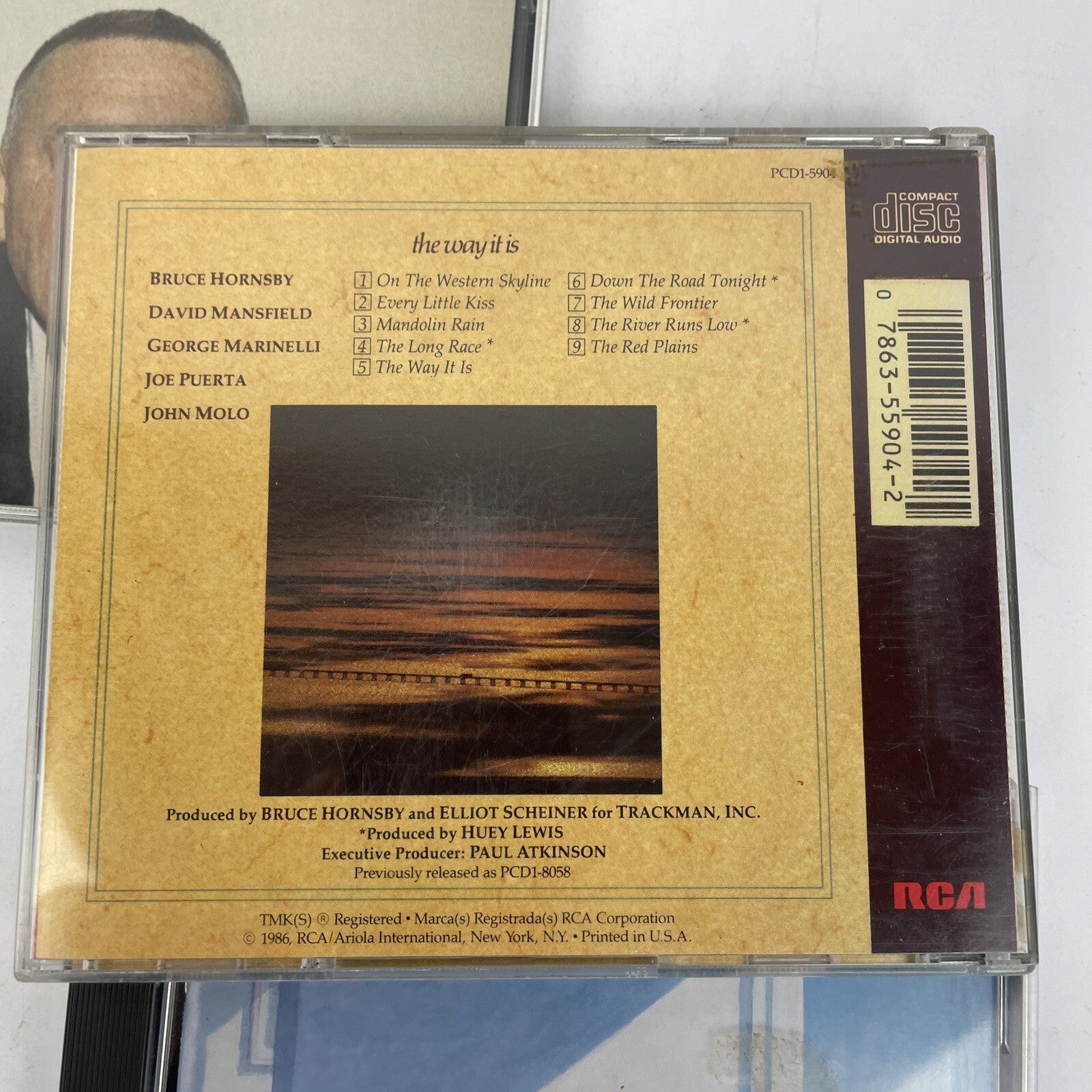 Bruce Hornsby and The Range 4 CD Lot - The Way it Is Harbor Lights Spirit Trial