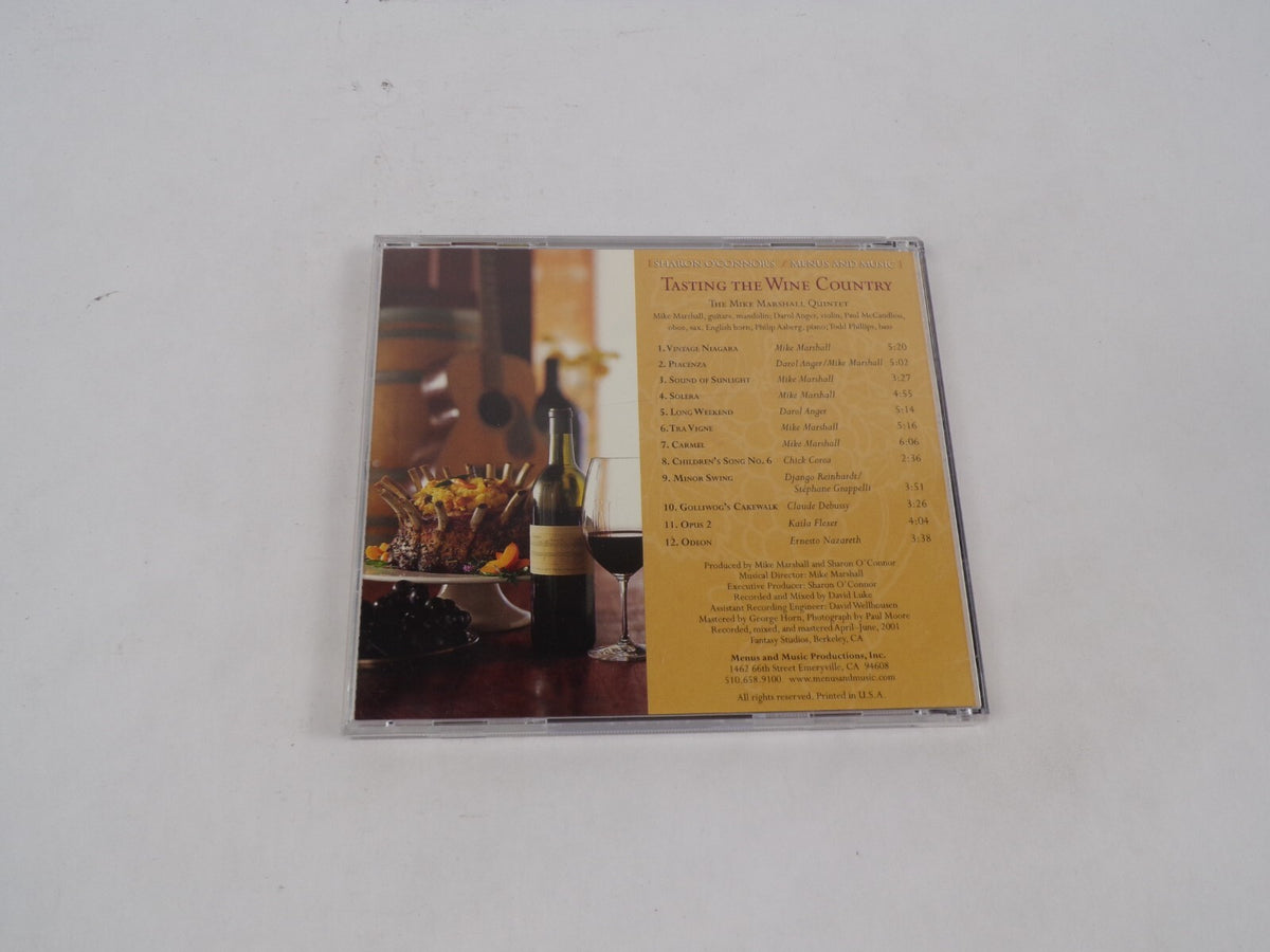 Menus Ad Music Wine Country Vintage Niagara Piacenza Sound Of Sunlight SoleCD#68