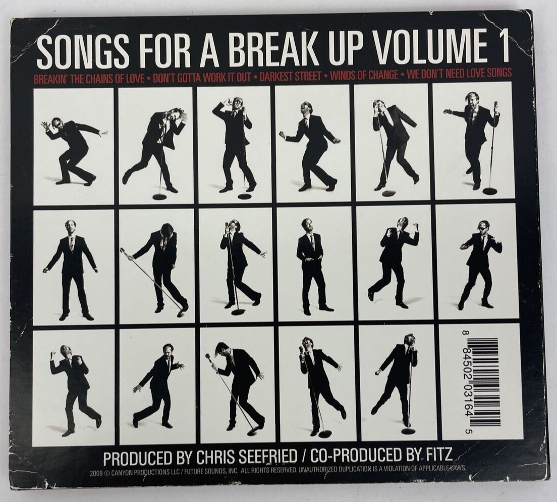 FITZ & The Tantrums - Songs for a Breakup, Vol. 1 Digital Audio CD 2009 - DEF
