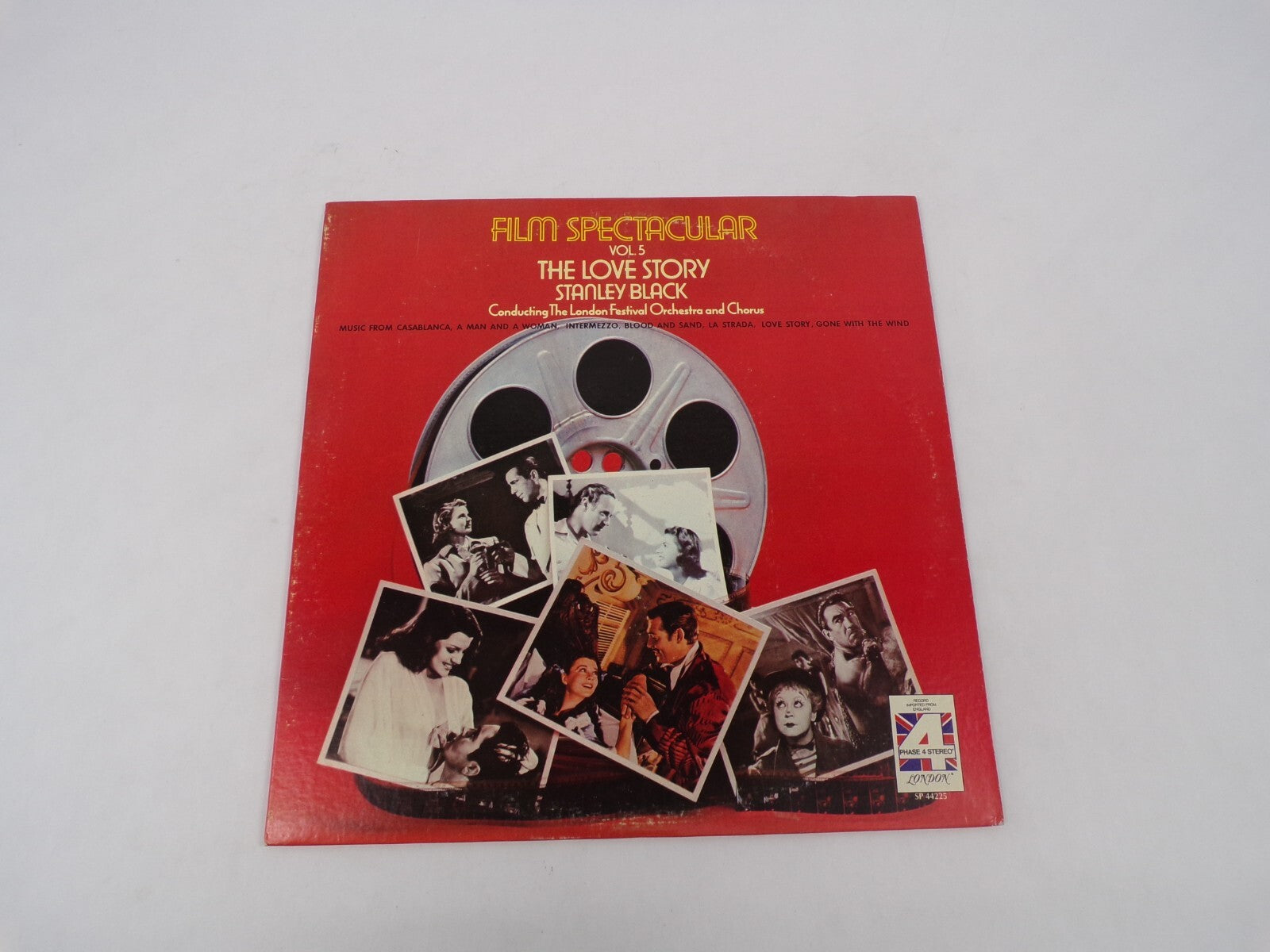 Film Spectacular Vol 5 The Love Story Stanley Black Blood And Sand Vinyl Record