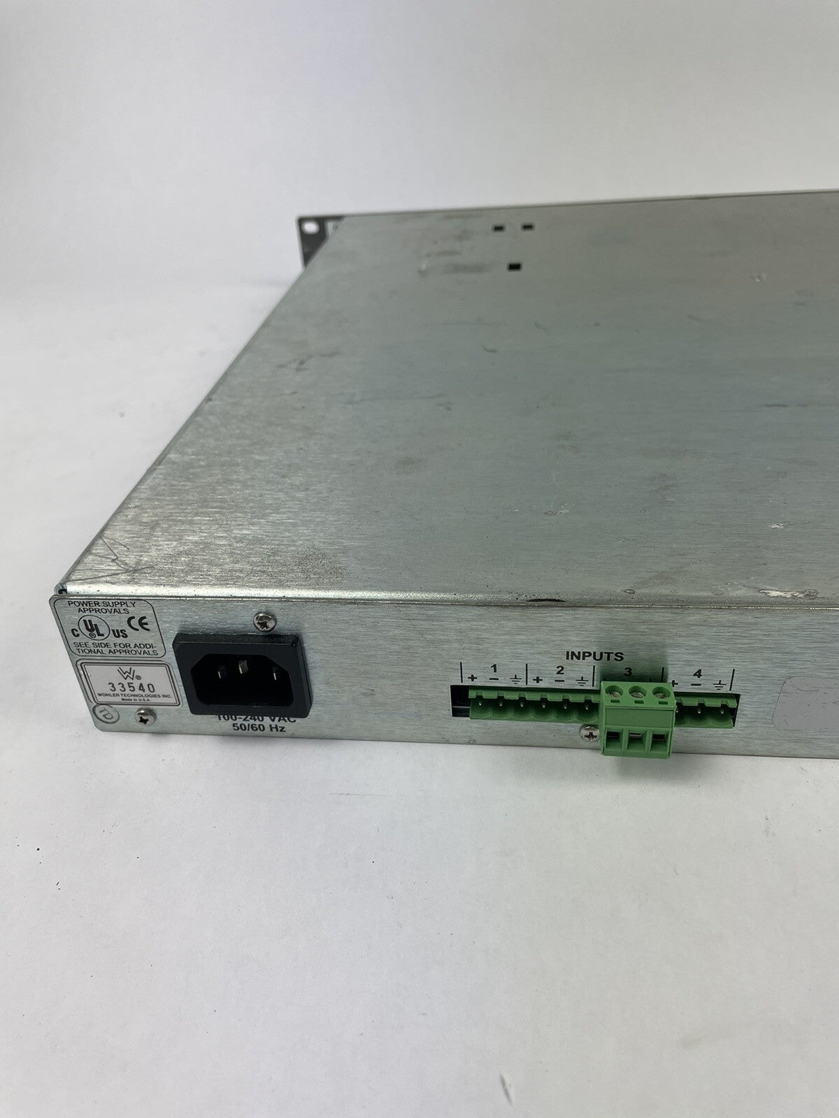 WOHLER TECHNOLOGIES AMP1A-VTR 4-CHANNEL ANALOG AUDIO MONITOR