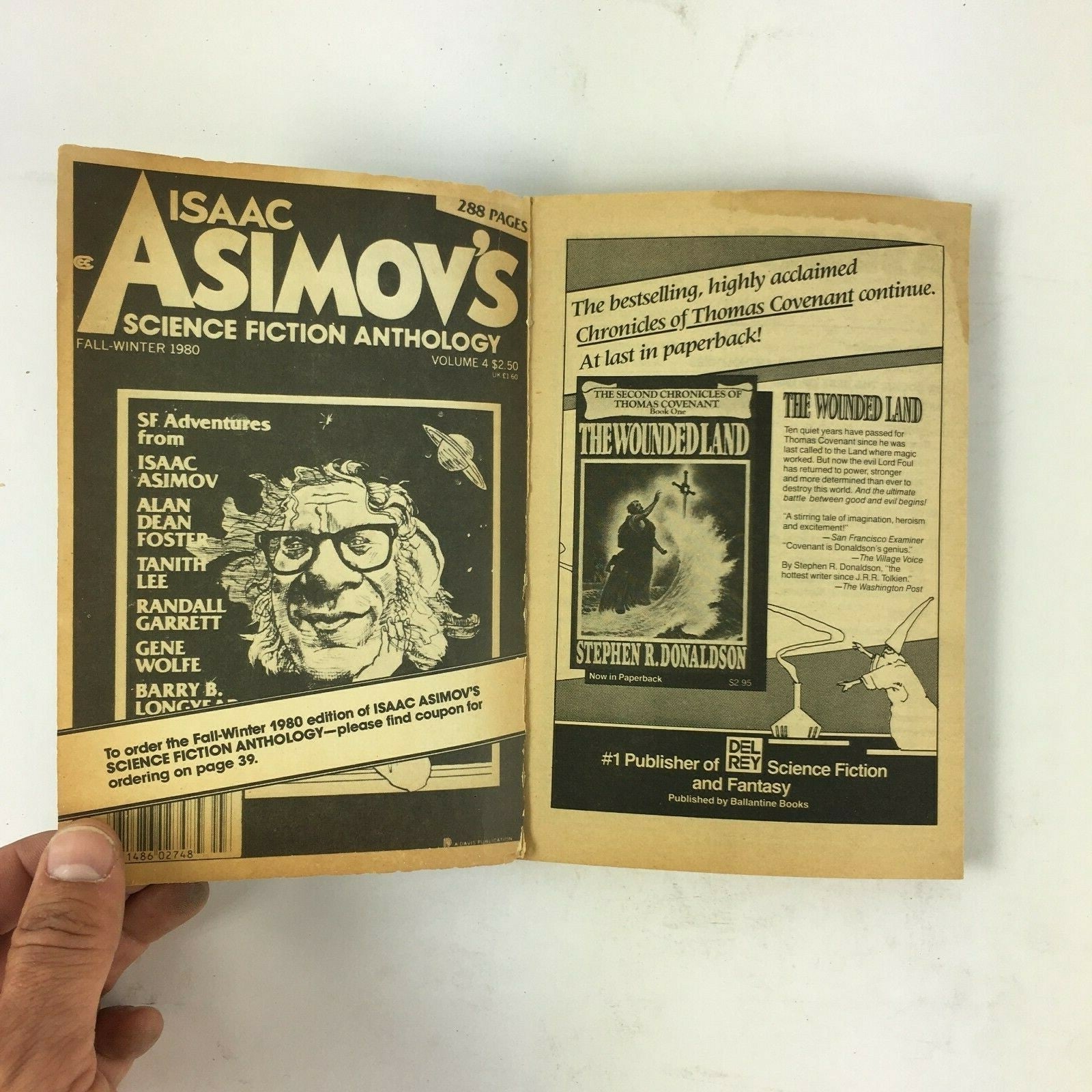 May 1981 Isaac Asimov's Science Fiction Magazine Moonbow by J.P Boyd Avram