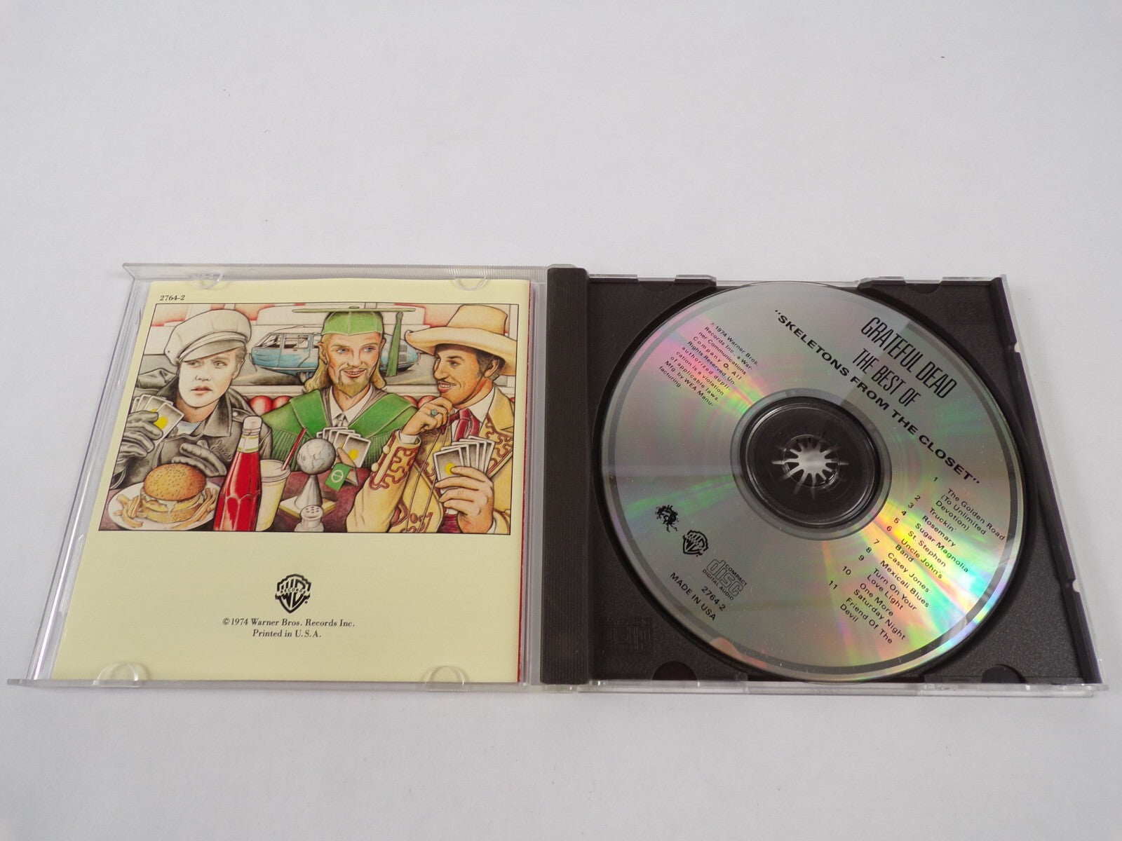 Grateful Dead The Best Of Skeletons From The Closet The Golden Road TruckinCD#12