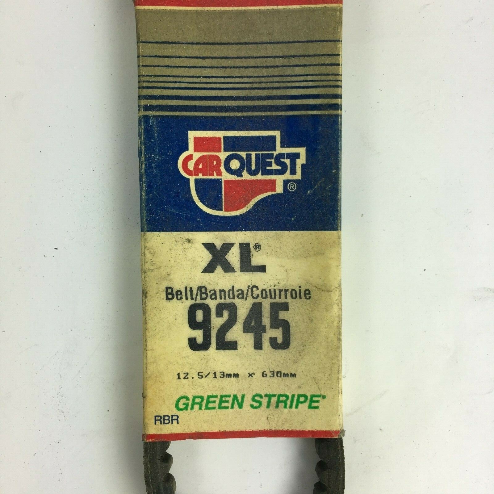 Genuine Car Quest Automotive XL Belt 12.5/ 13mm x 630mm Green Stripe 9245