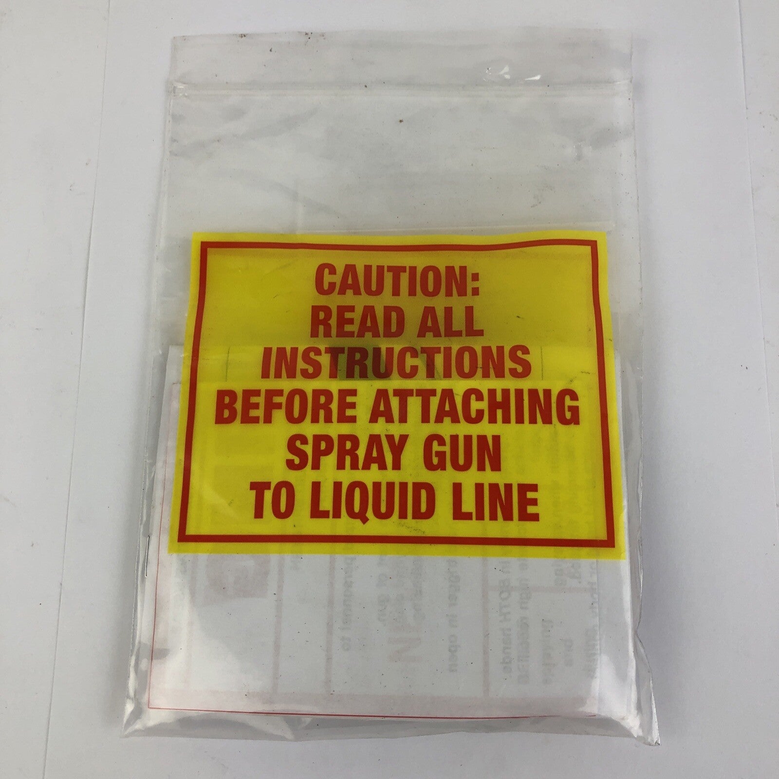 Spraying System 36552-16 Genesis Poppet Valve Orifice Kit Sealed w Instructions