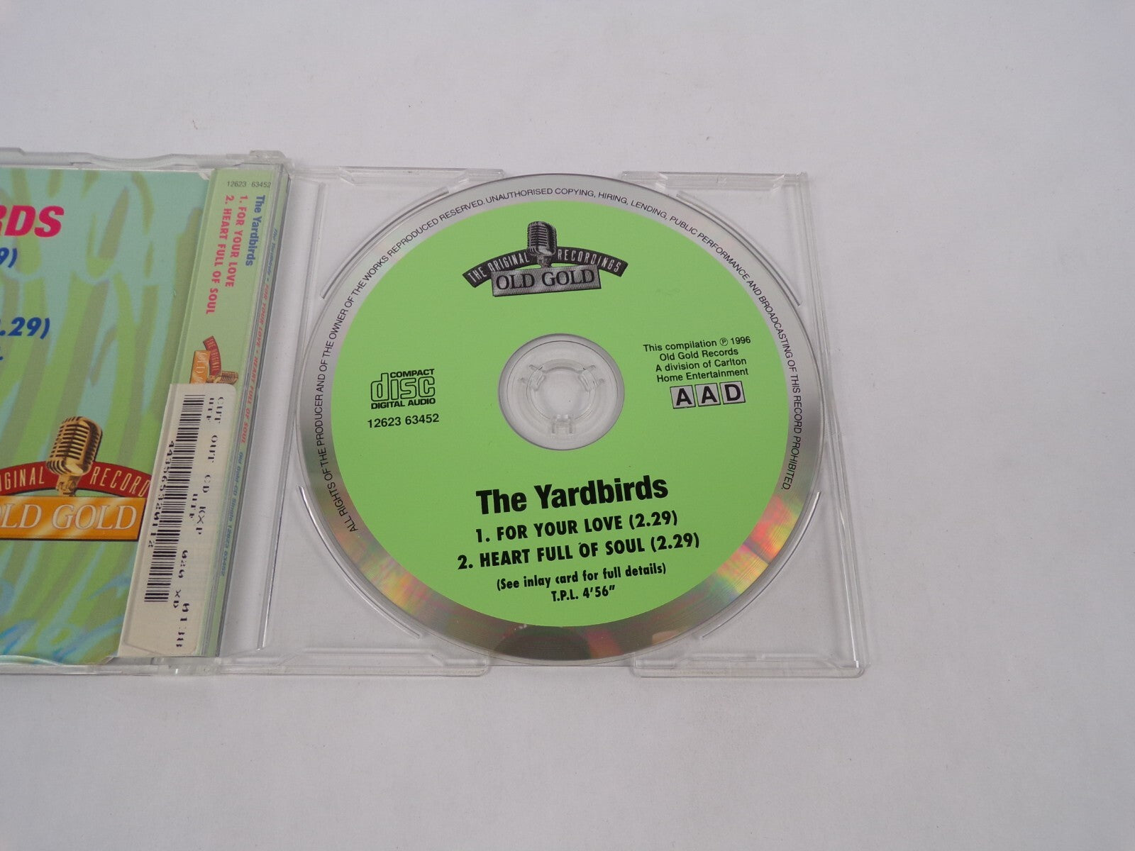 The Yardbirds For Your Love Heart Full Of Soul CD#63