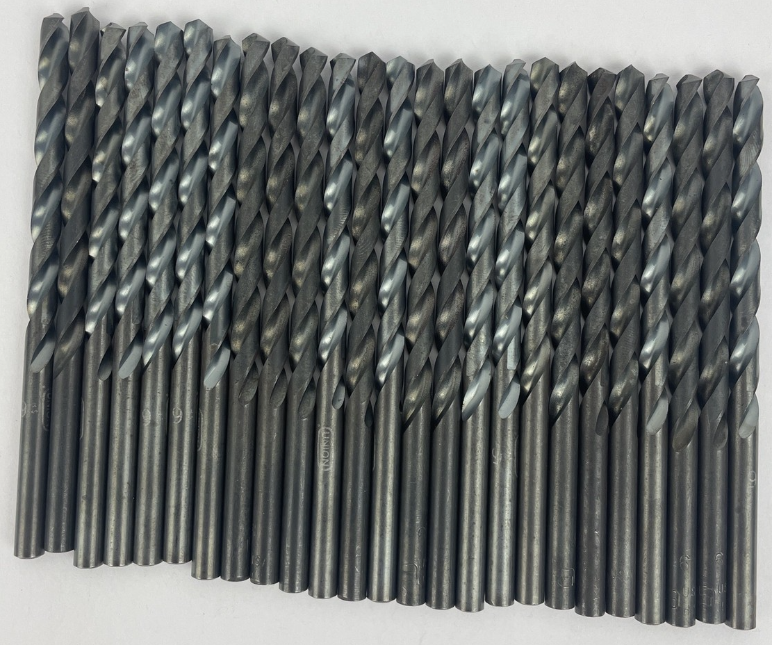 Lot of 25 x Jobber Length HSS #6 5.18mm 0.204" Drill Bit Bits USA