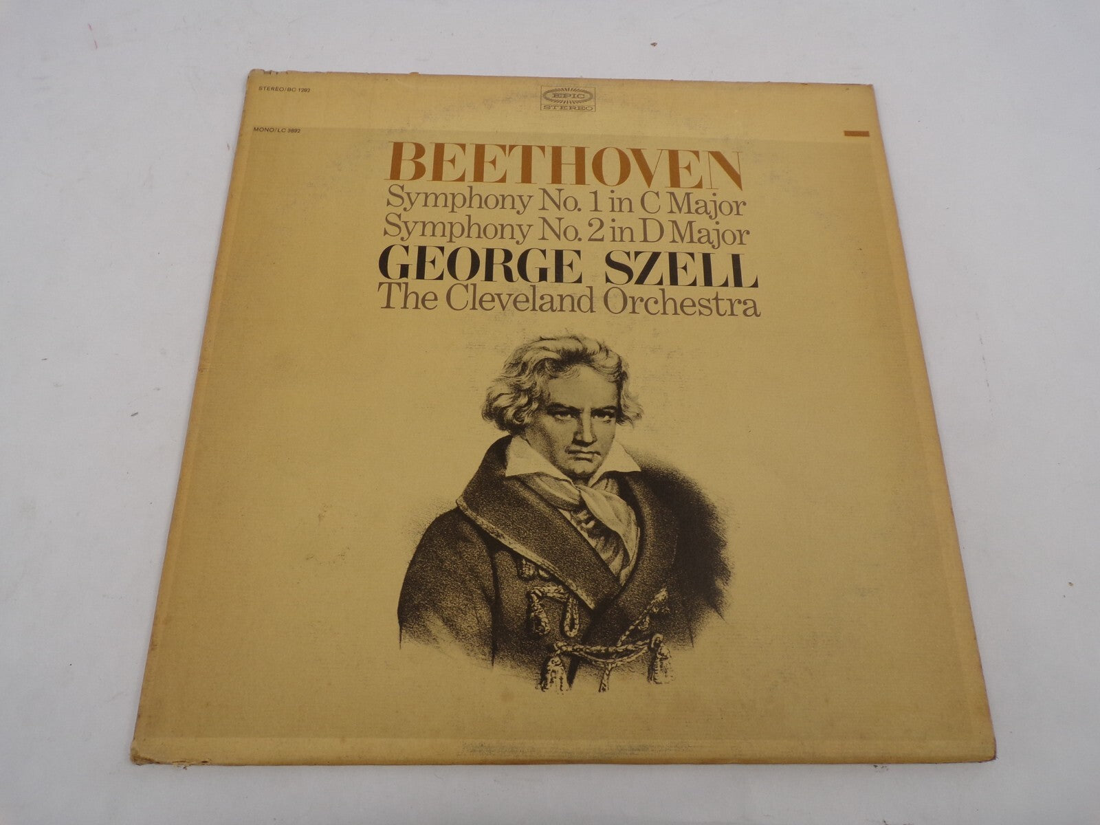 Beethoven Symphony No.1 In C Major Symphony No.2 In D Major George Szell The Cle