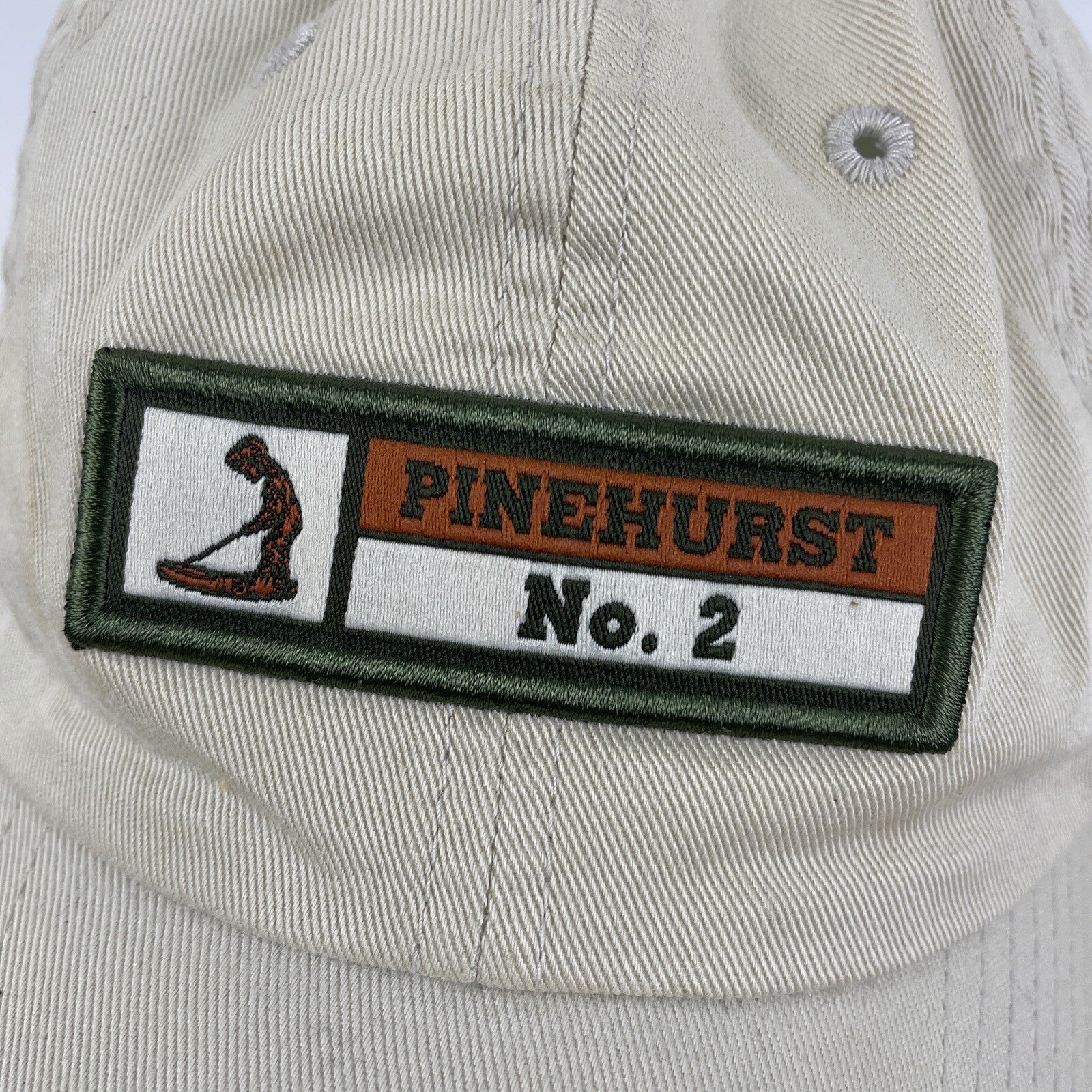 Pinehurst No. 2 Golf Casual Hat Cap Adjustable American Needle 1918 100% Cotton