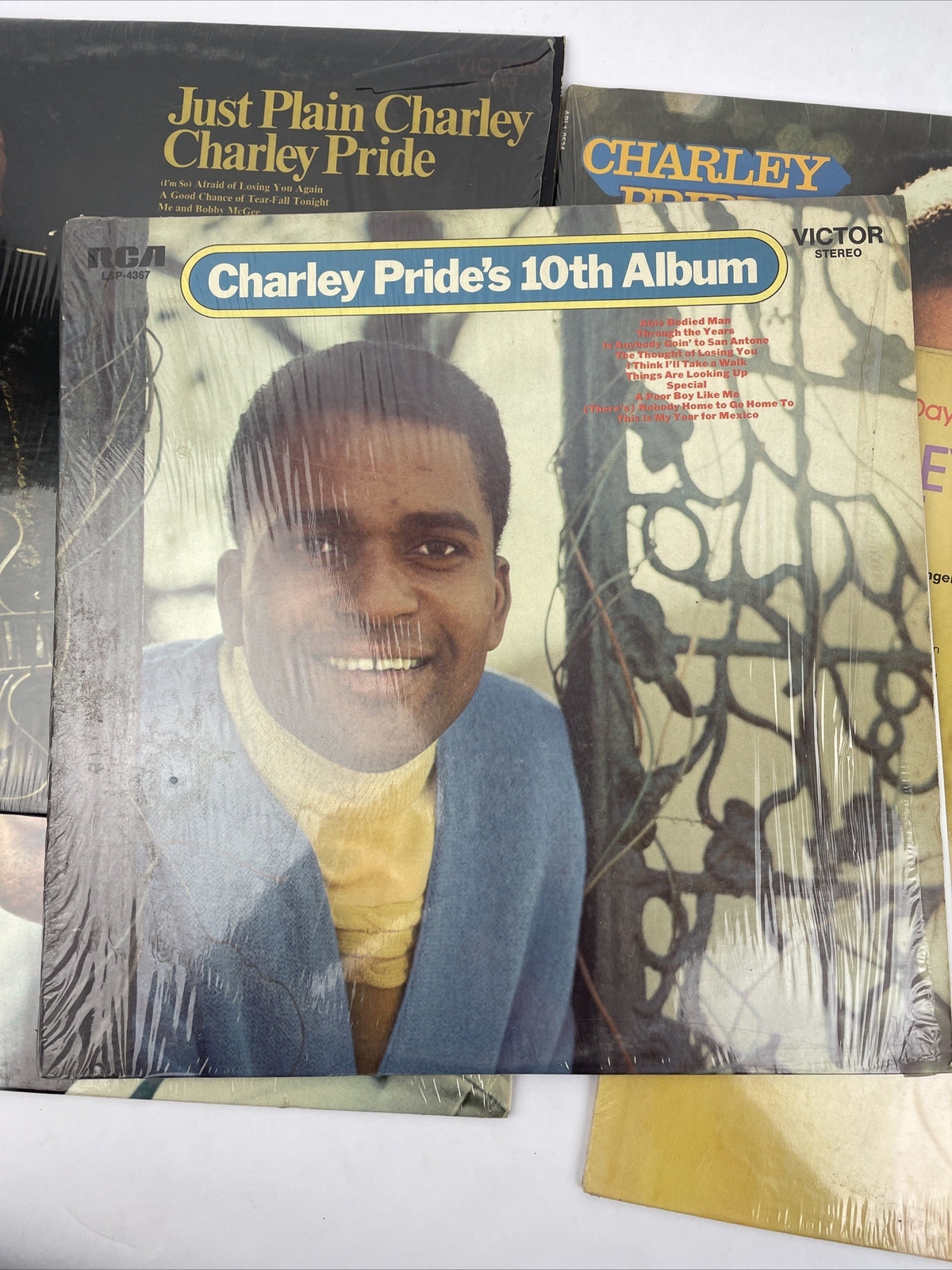 Charlie Pride LOT of 5 RCA LP Vinyl Albums 1970 / 1971 / 1972 / 1973 / 1974