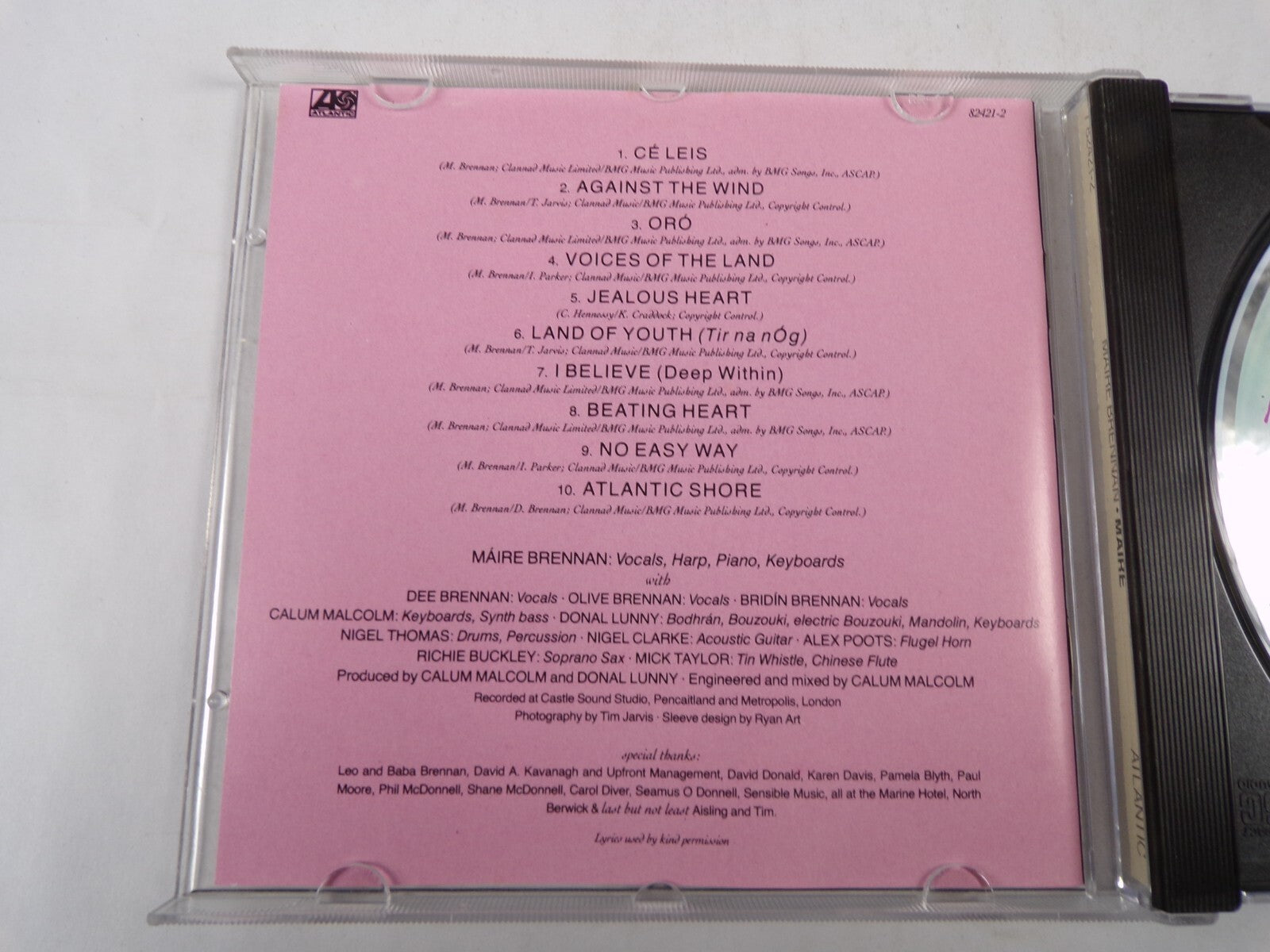 Maire Brennan Ce Leis Oro Against The Wind Voices Of The Land No Easy Way CD#56
