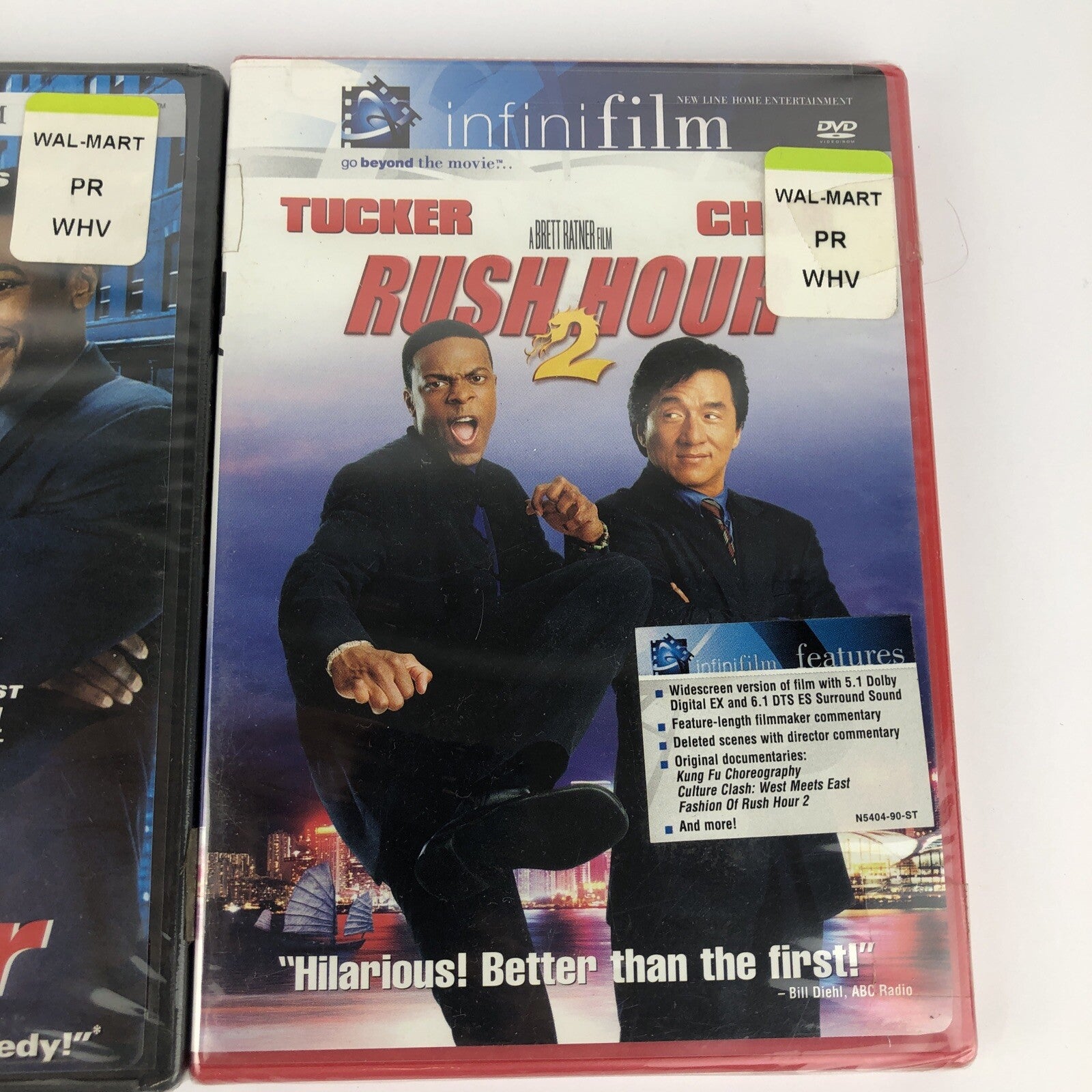 Rush Hour And Rush Hour 2 DVD LOT BRAND NEW SEALED  Chris Tucker Jackie Chan