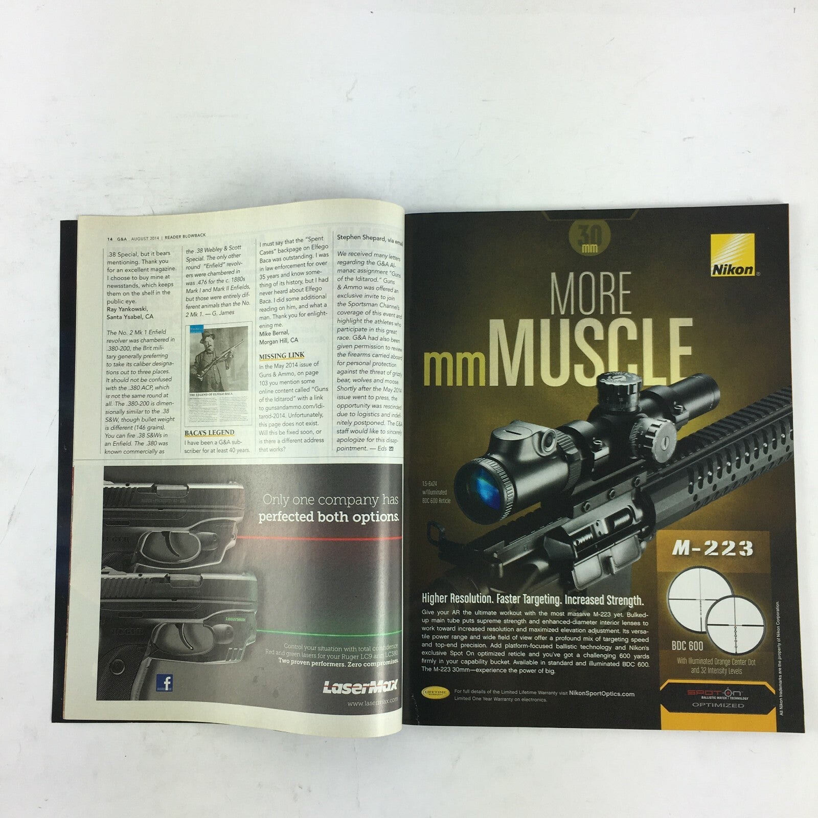 August 2014 Guns & Ammo Magazine Boom Turkey Hunting with SX3 Winchesters