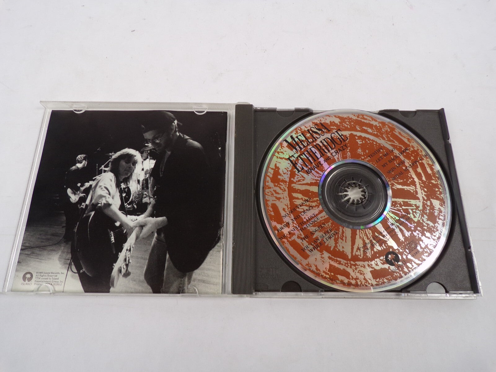 Melissa Etheridge Brave And Crazy My Back Door Skin Deep Royal Station CD#30