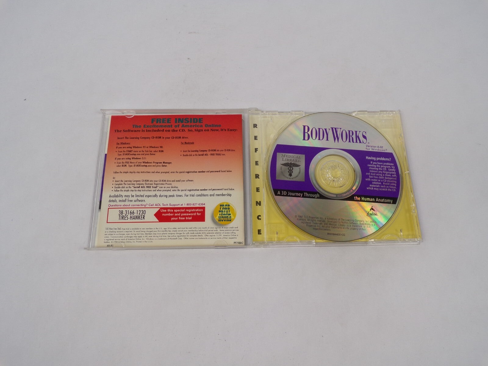 Body Works A 3D Journey Through The Human Anatomy Mosbys Medical CD#70