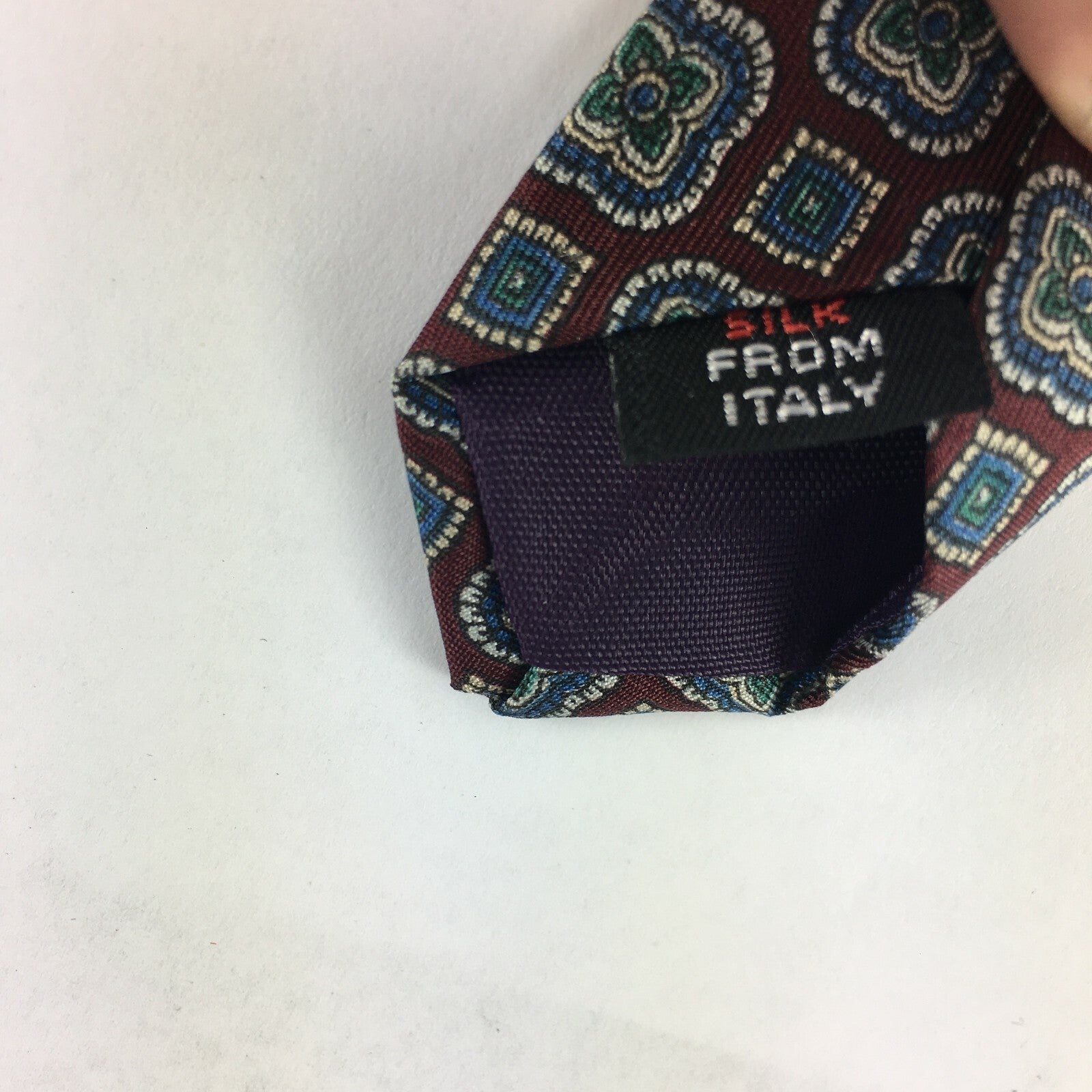 Genuine Giacomo Italia 100%Silk Handmade Stylish Formal/Casual Tie MultiColoured