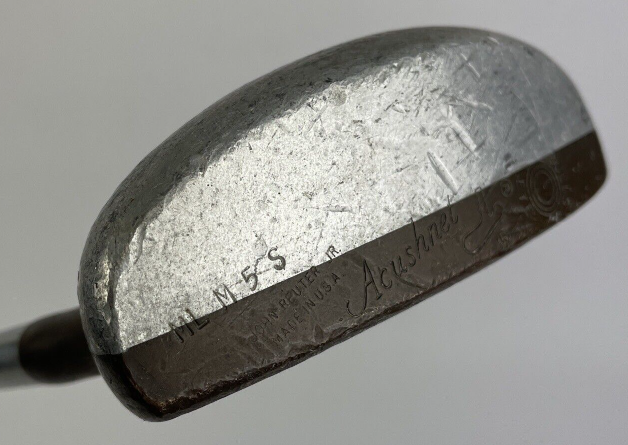 Vintage Acushnet Bulls Eye ML-M-5-S Mid Mallet Putter 35” Right Hand LOOK