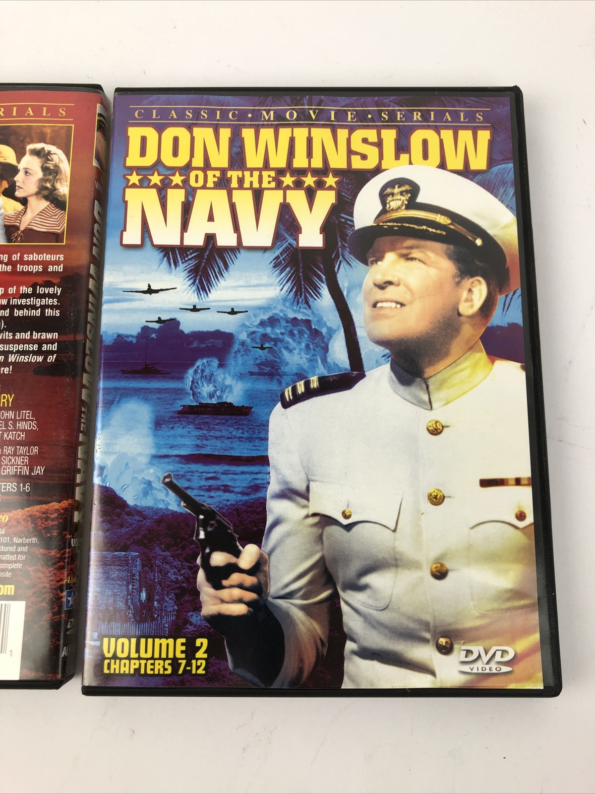Don Winslow of the Navy 1 & 2 (Chapters 1-12) 2 x DVD Ray Taylor (DIR) 1943