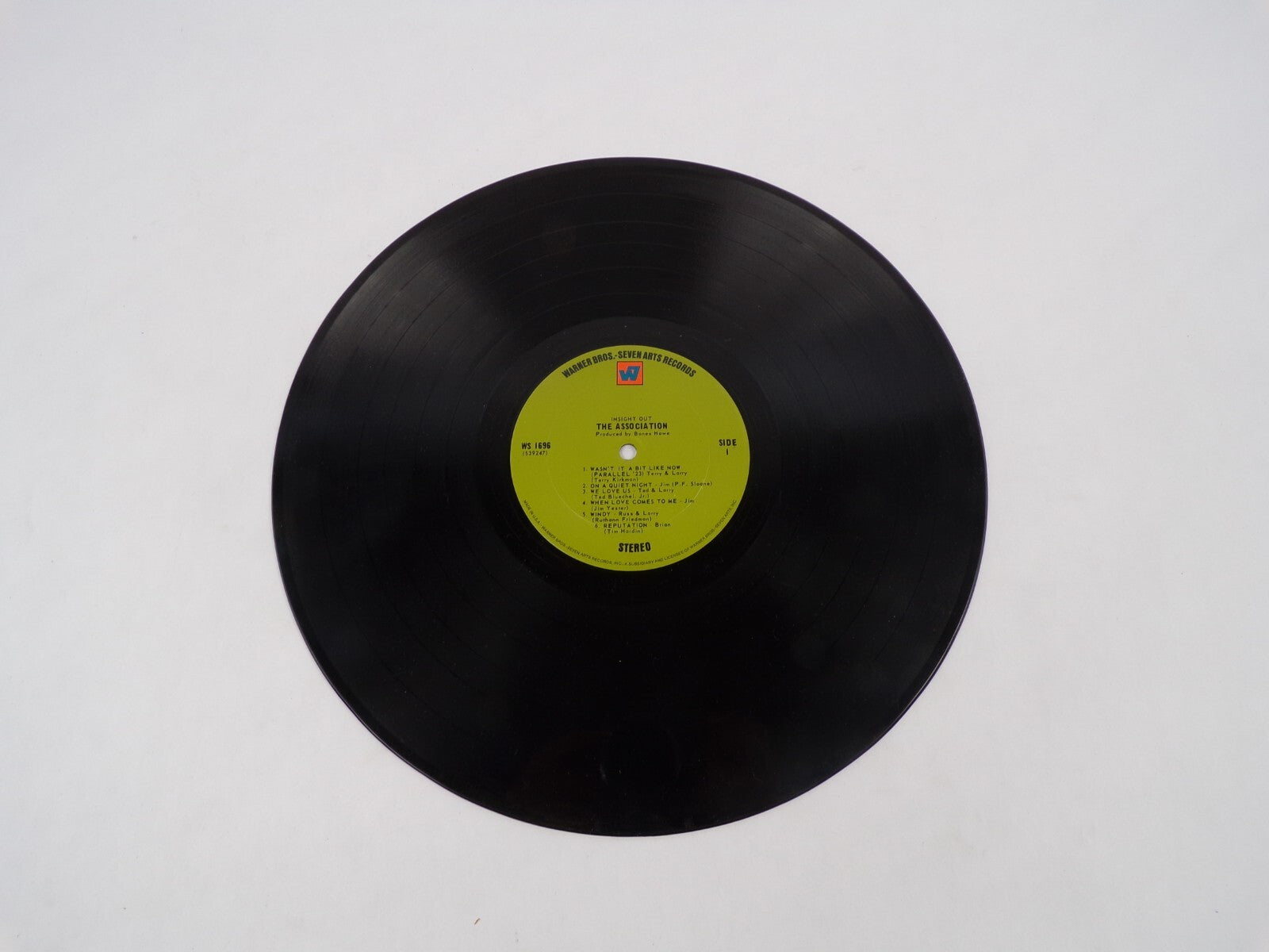 Windy Insight Out The Association We Love Us Reputation Sometime Vinyl Record