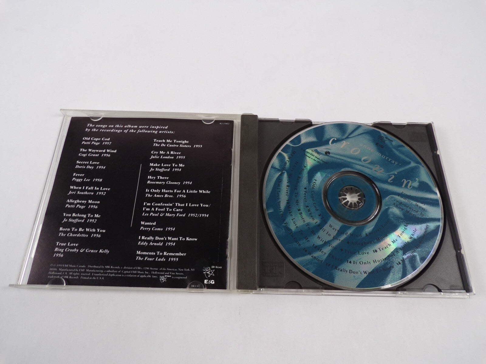 Croonin Anne Murray Old Cape Cod Fever When I Fall In Love True Love CD#47